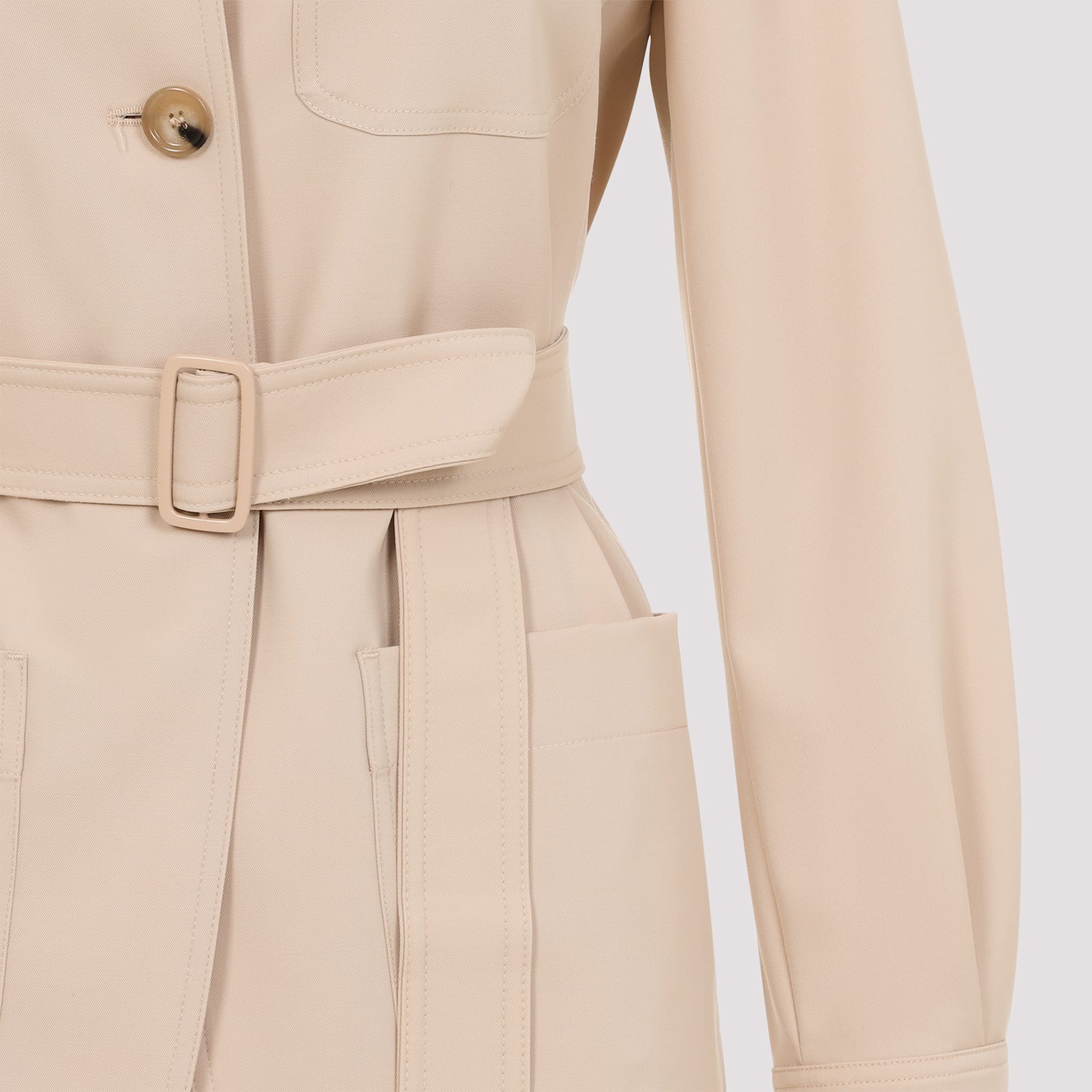Max Mara Women's Pulvino Taschino Jacket In Albino