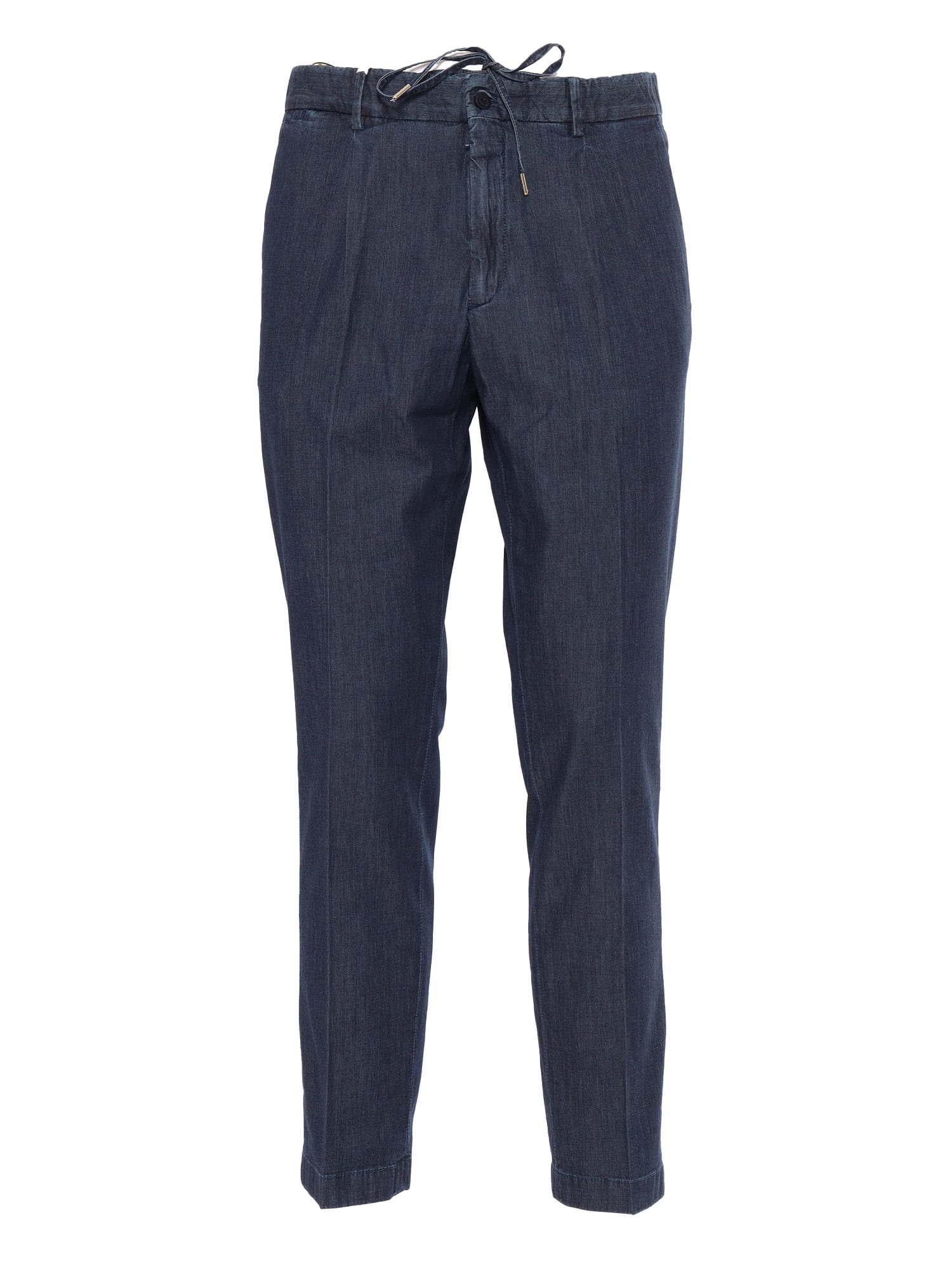 Briglia 1949 Elegant Denim Trousers In Blue