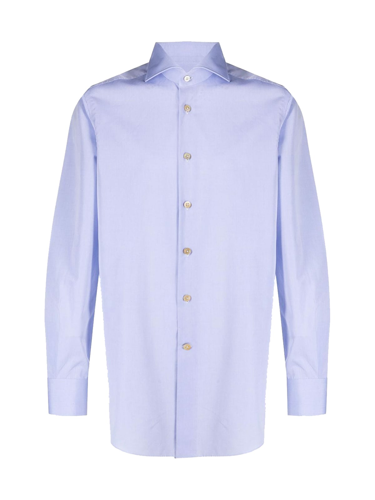 Kiton Long-sleeved Cotton Shirt