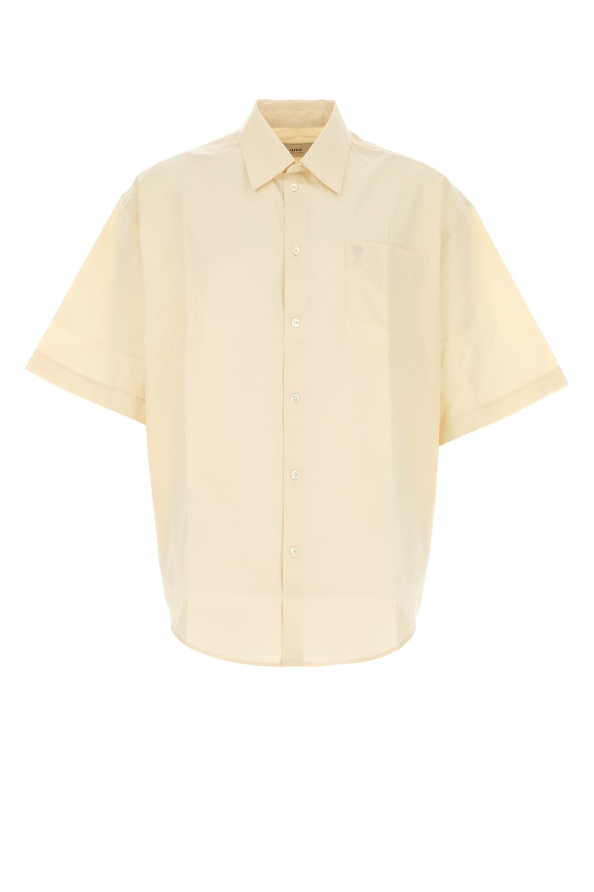 Cream Poplin Shirt