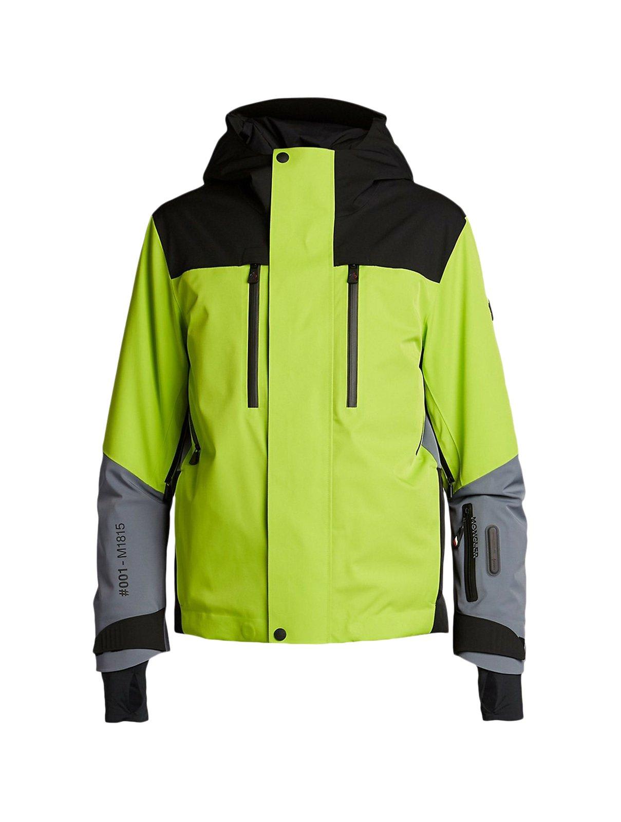 Shop Moncler Cerniat Padded Jacket In Light Green