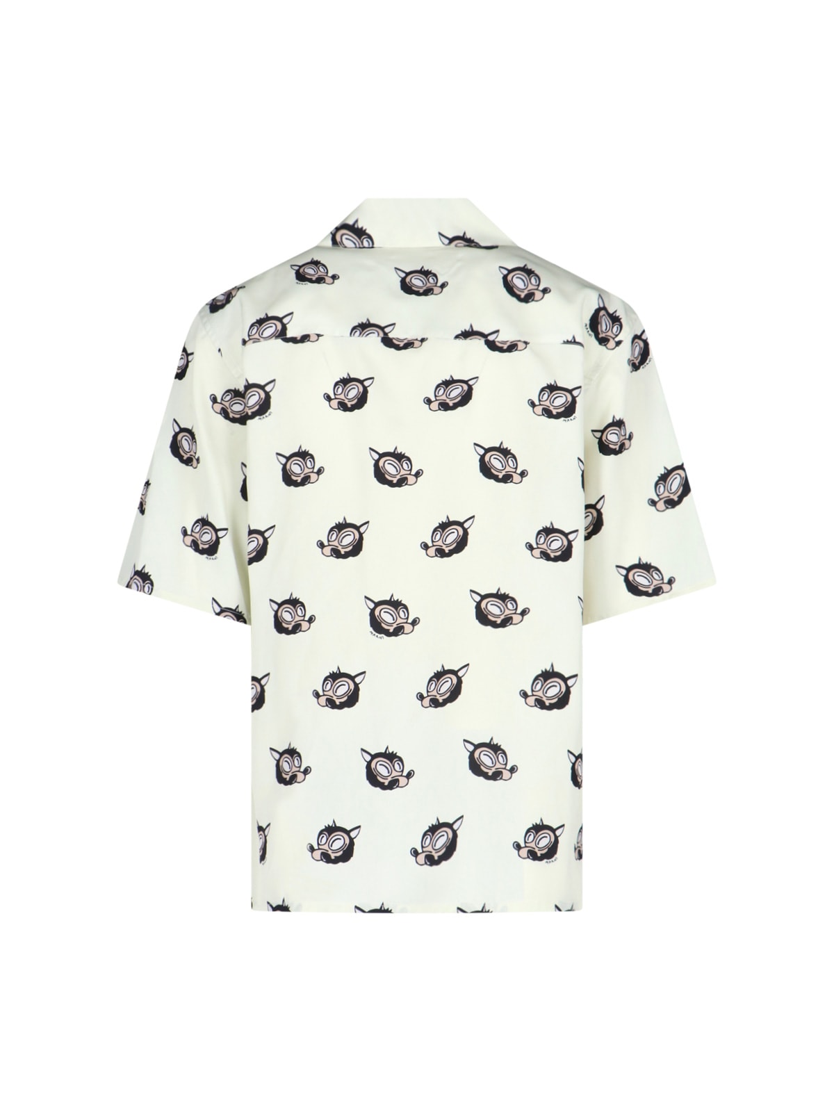 Marni Casual Shirt With Graphic Print And Chest Pocket