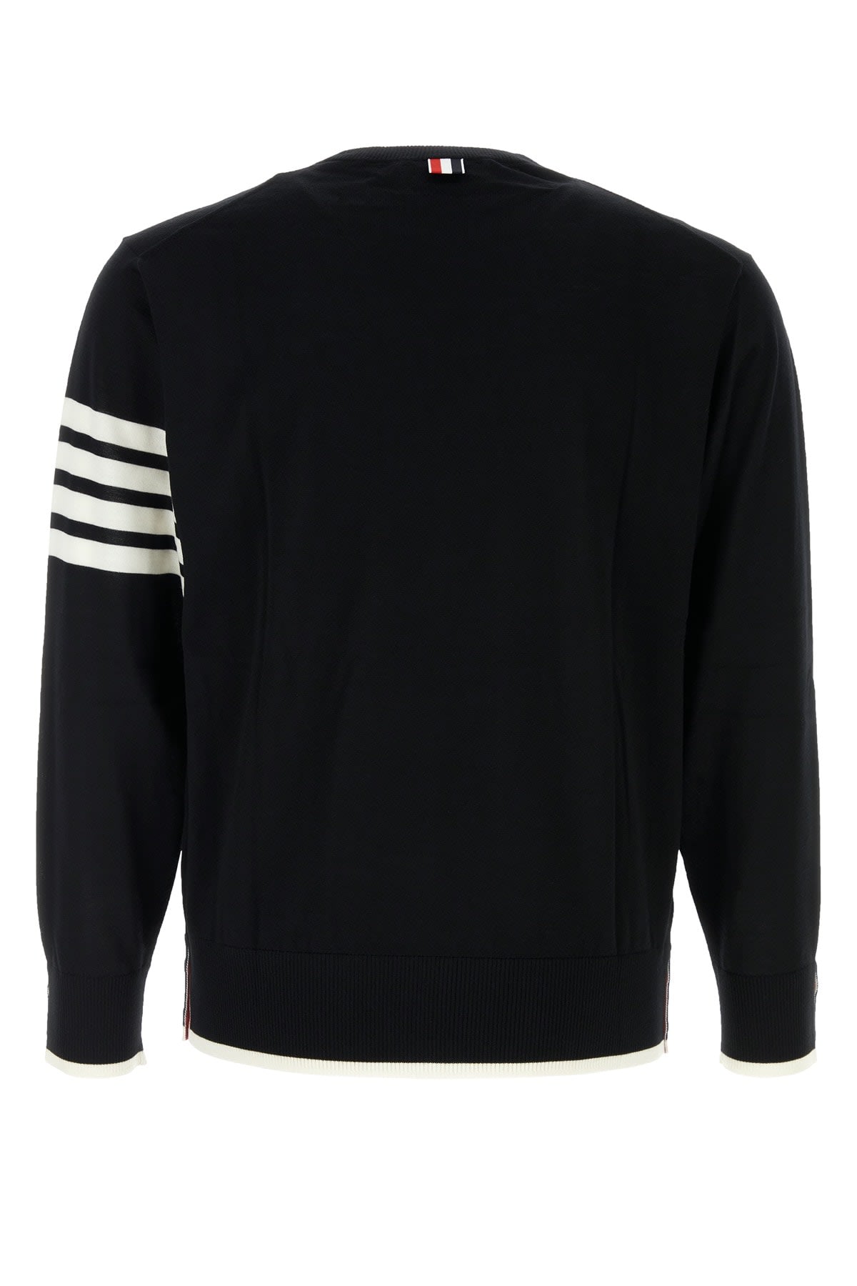 Shop Thom Browne Jersey Stitch Relaxe In Black