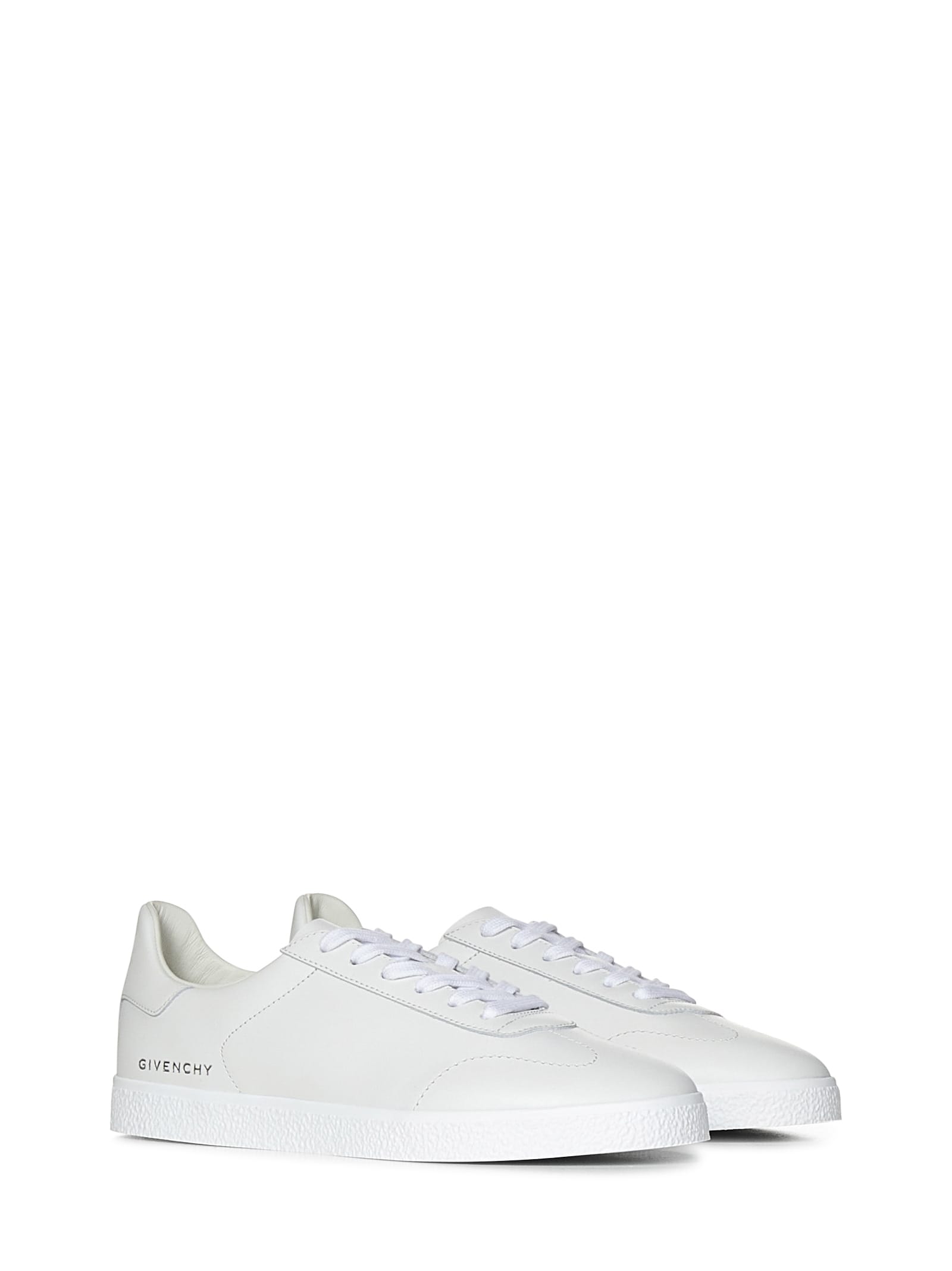 Shop Givenchy Town Sneakers In White