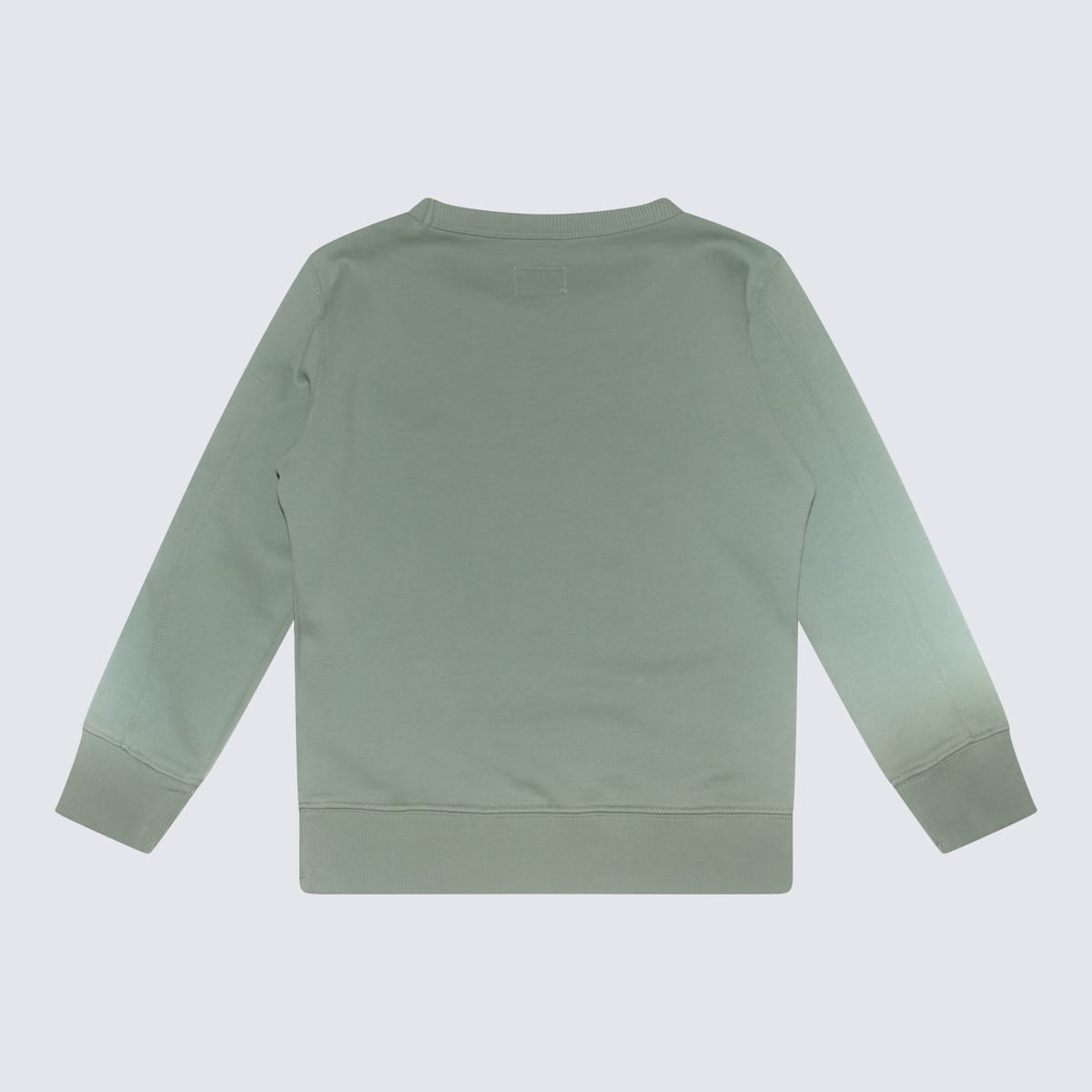 Shop C.p. Company Green Cotton Sweatshirt