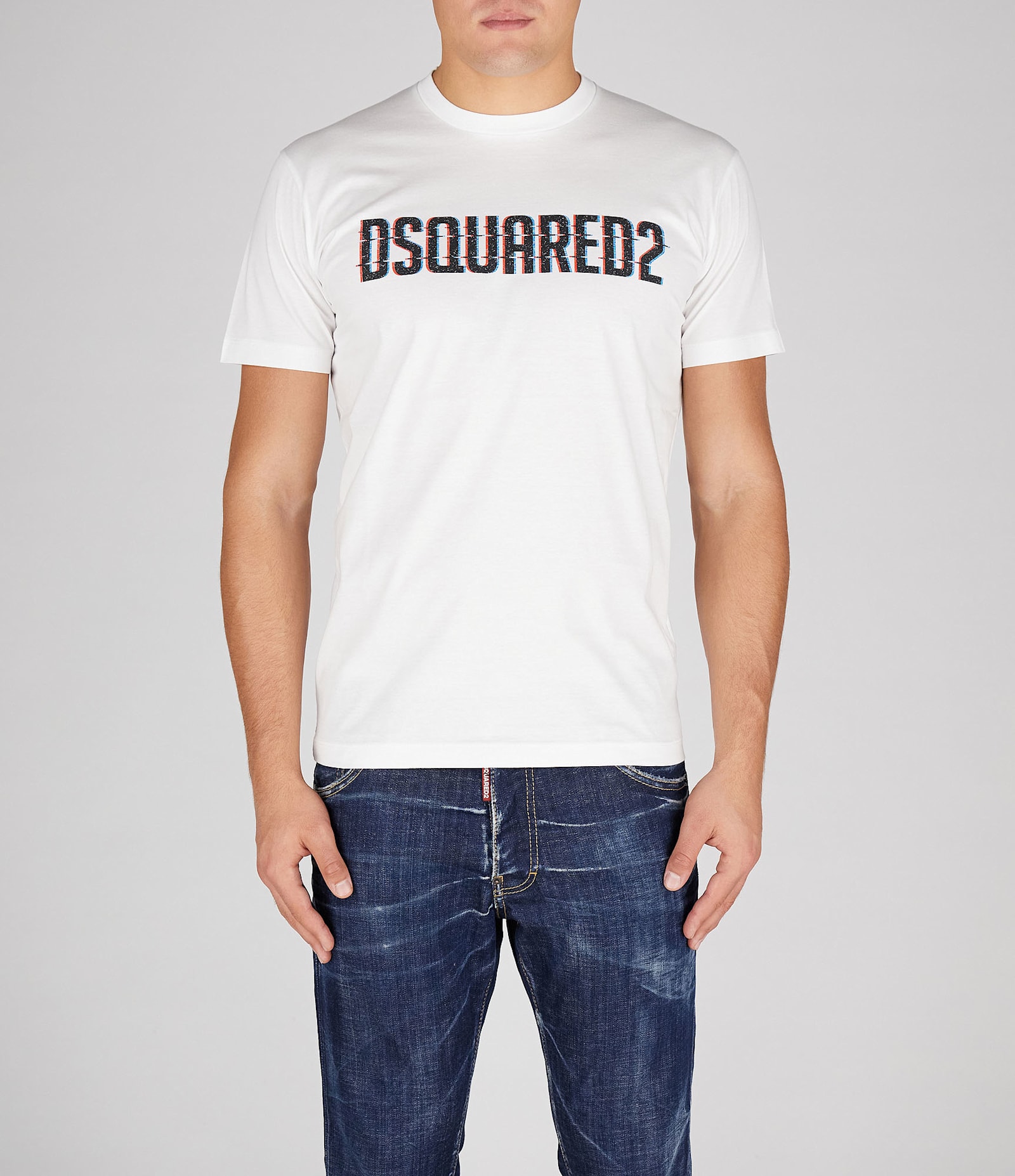 Shop Dsquared2 T-shirts In White