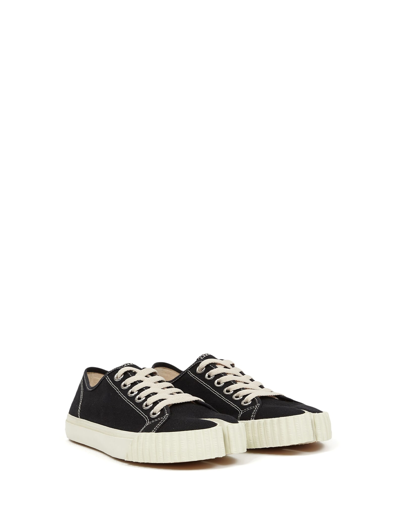 Shop Maison Margiela Sneakers In Black