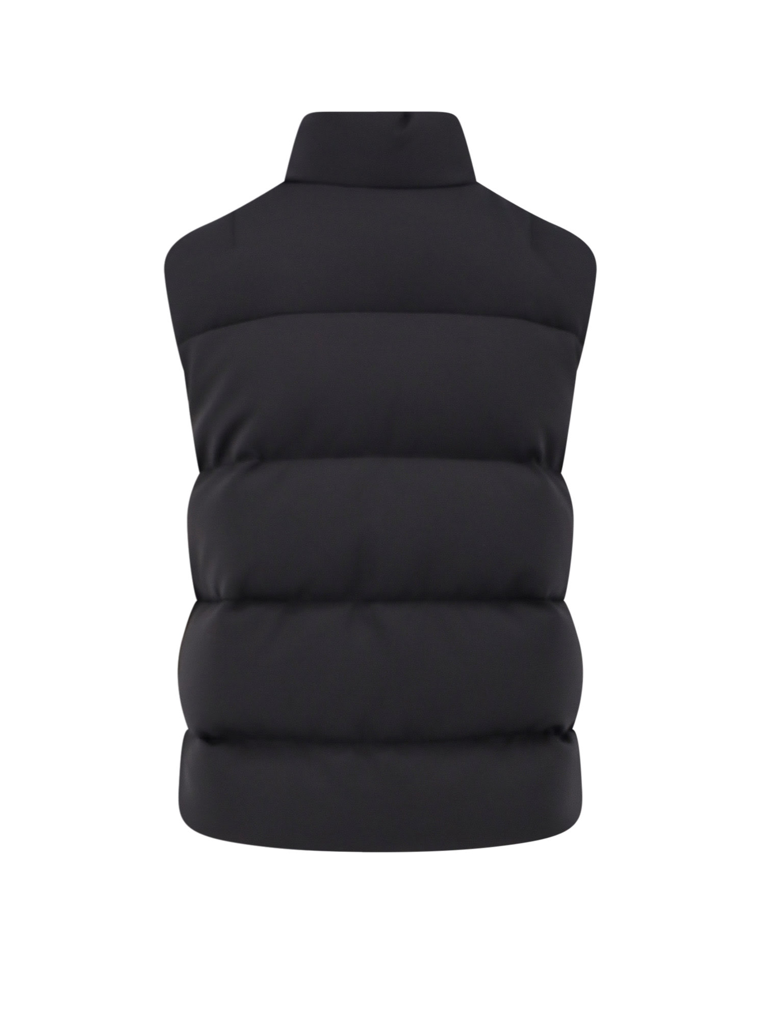 Moncler Genius Otis 4 Moncler Edward Enninful Ee72 Sleeveless Down Jacket In Black