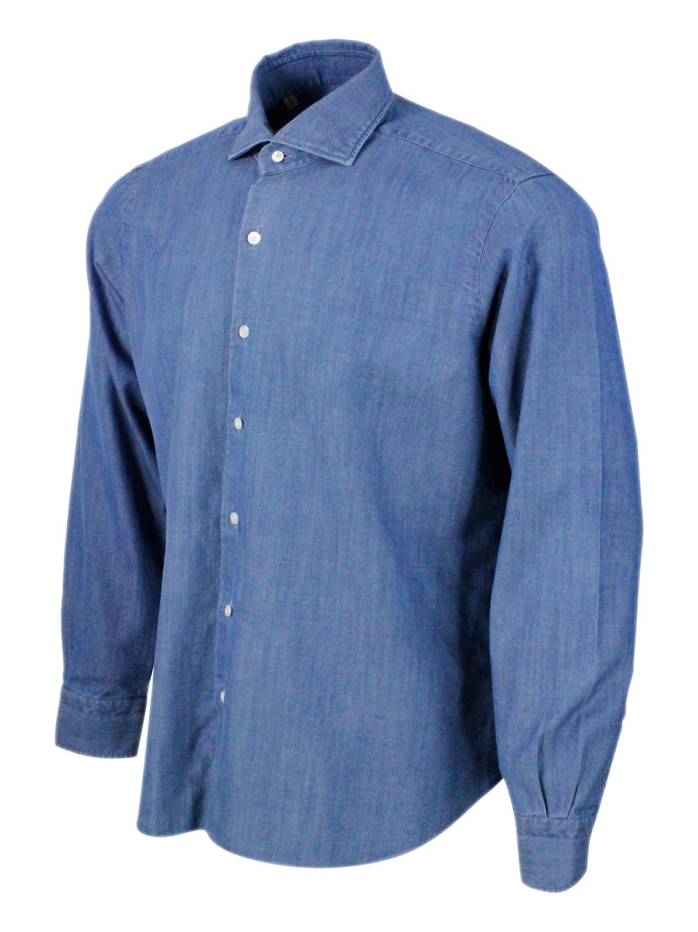 Barba Napoli Barba Shirts In Denim