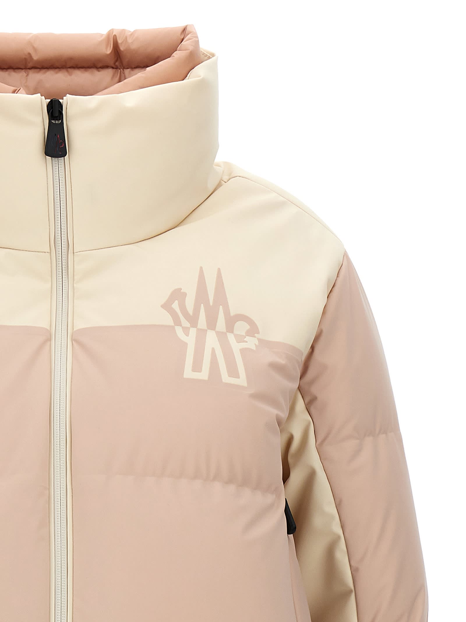 Shop Moncler Stennes Down Jacket In Pink