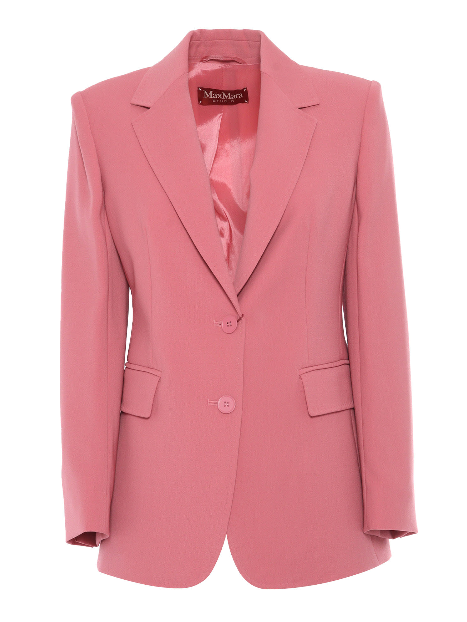 Shop Max Mara Magma Peony Jacket In Pink