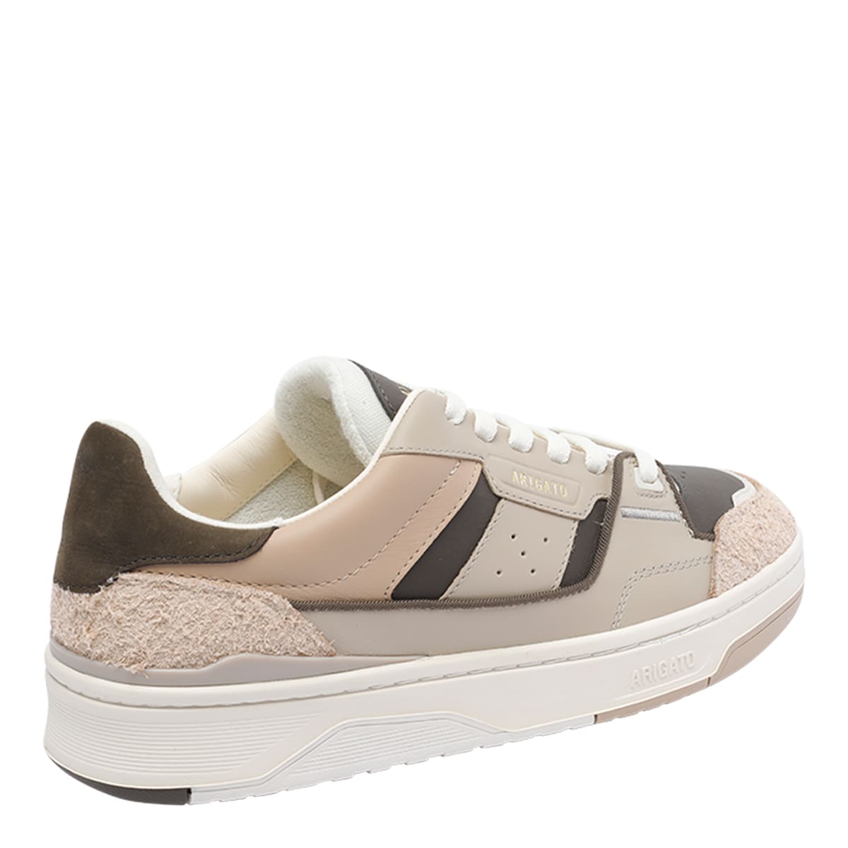 Axel Arigato Modern Low-top Sneakers With Textured Panels In Gray