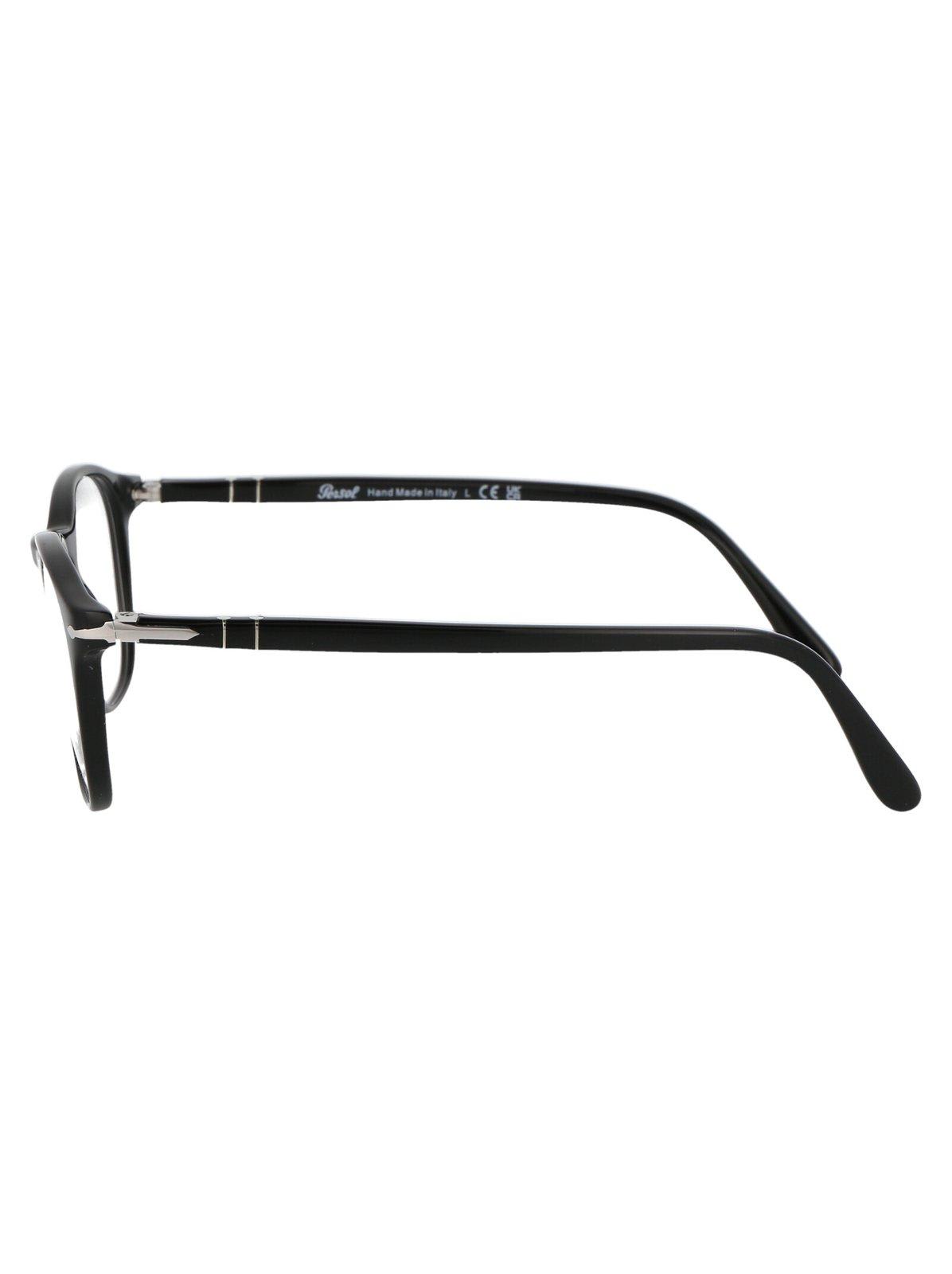 Shop Persol Square Frame Glasses In 95