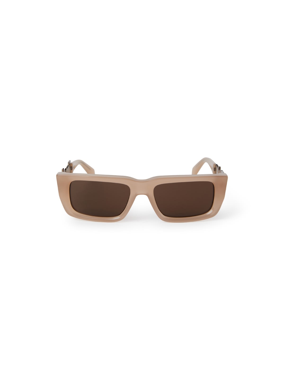 Palm Angels Peri040 Milford Sunglasses In Nude