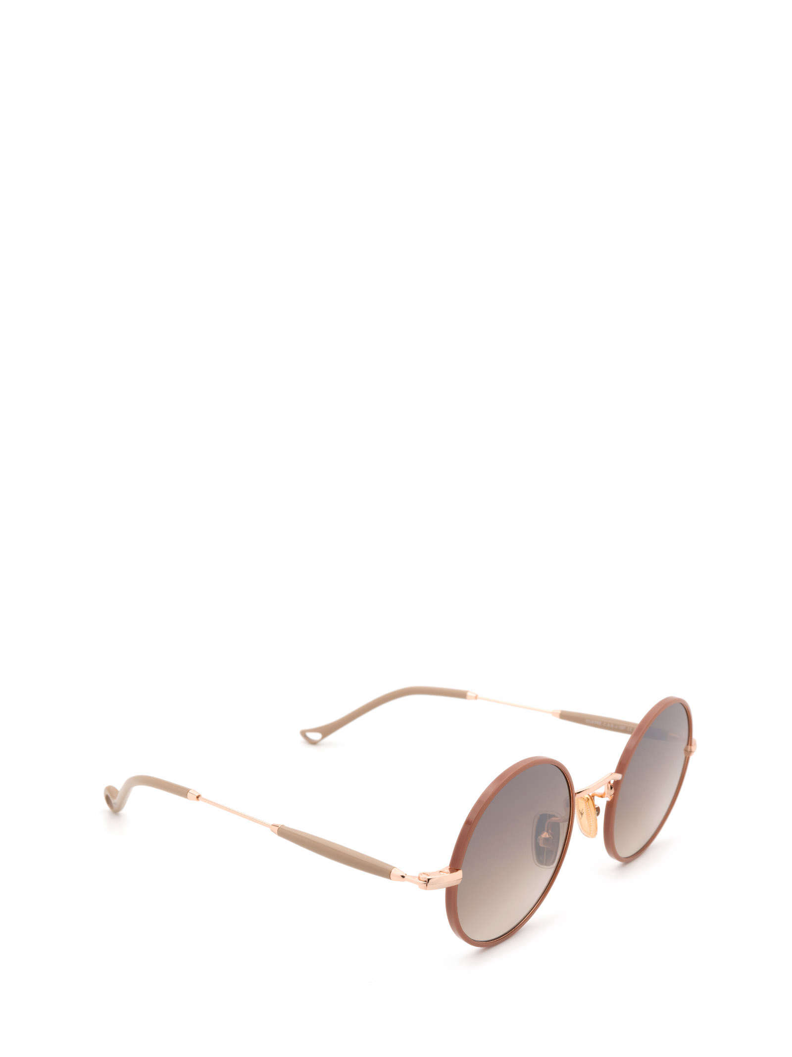 Shop Eyepetizer Quatre Pinkish Brown Sunglasses