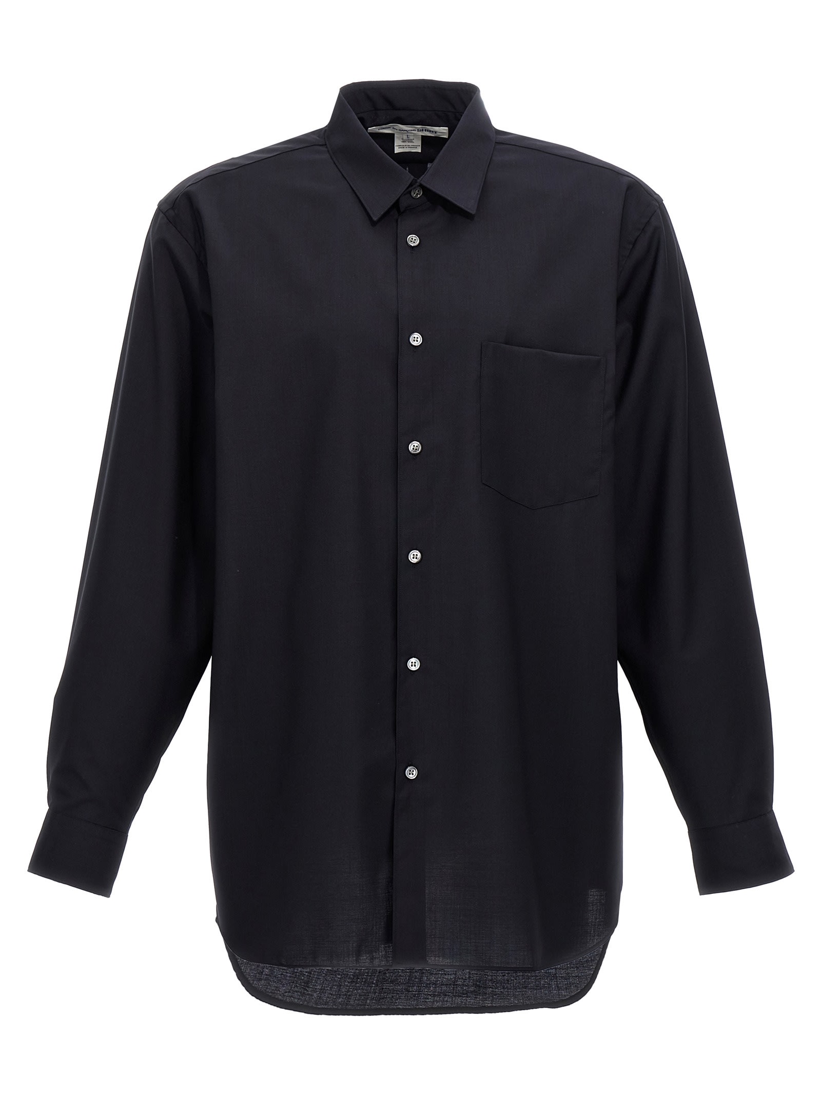 Shop Comme Des Garçons Shirt Forever Shirt In Blue