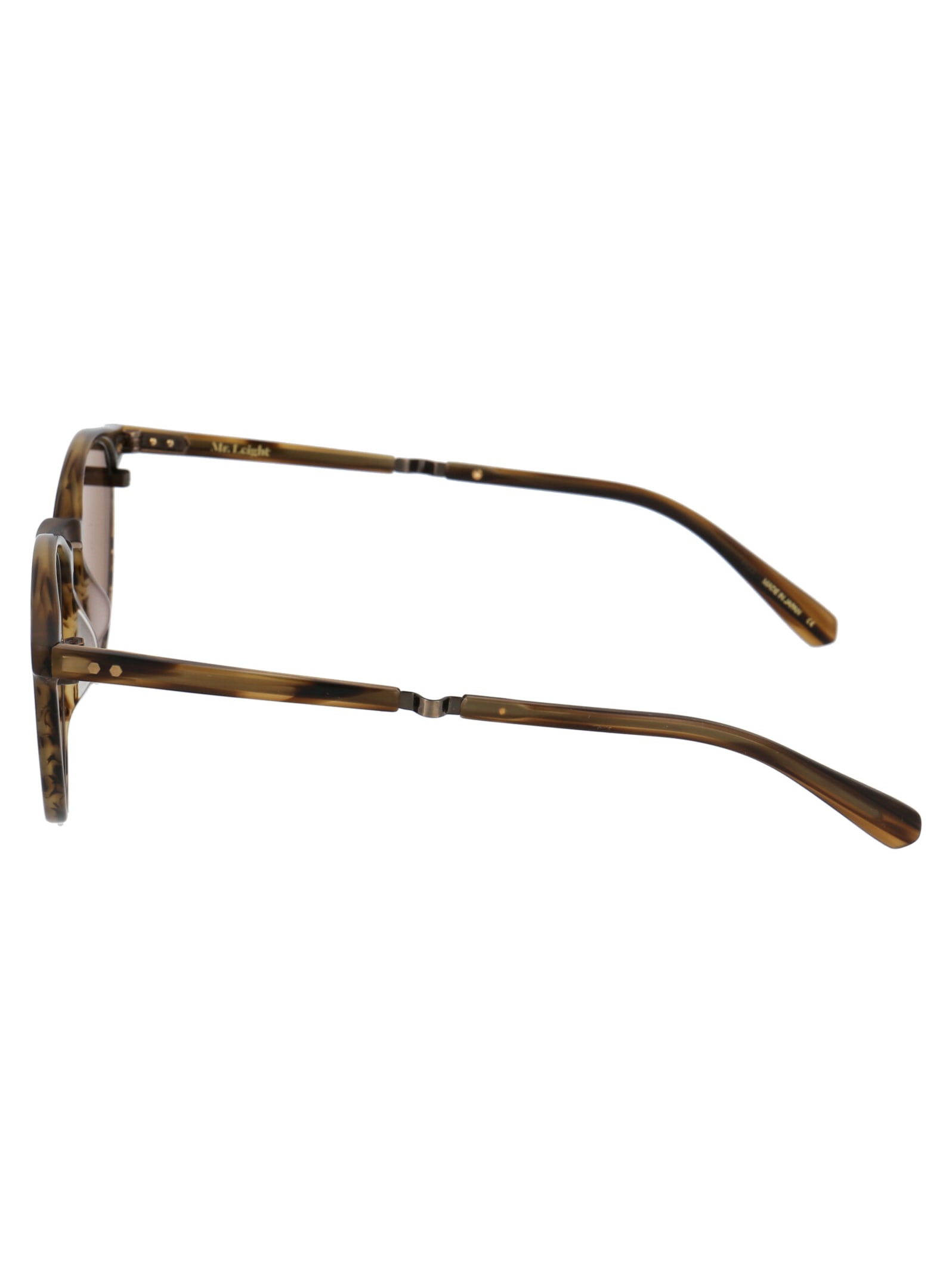 Garrett Leight Marmont S Sunglasses In Antique Gold
