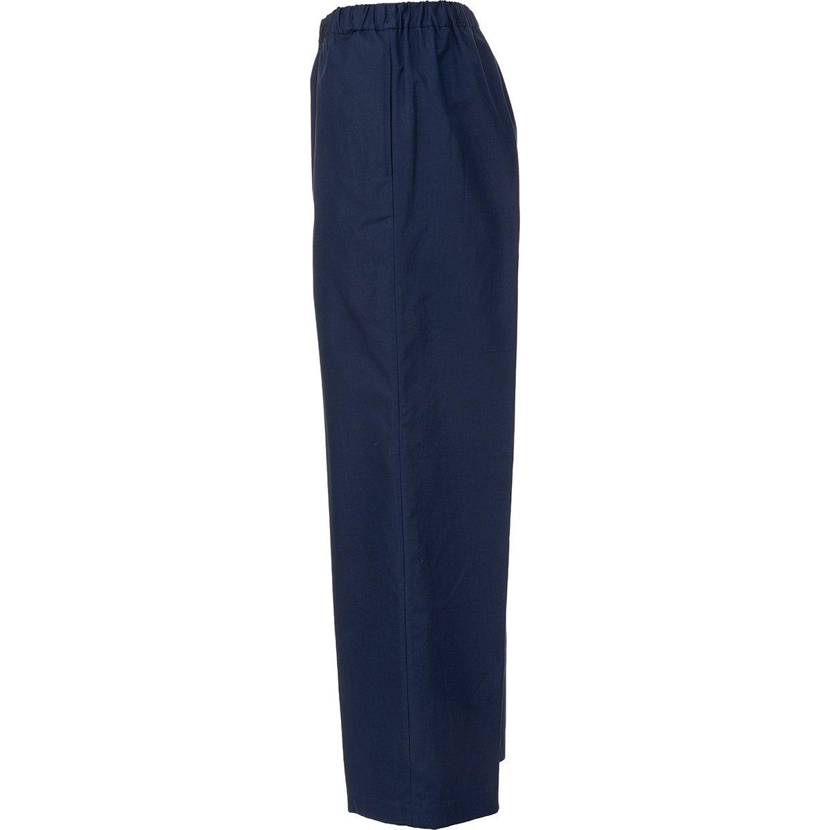 Shop Aspesi Side-pocketed Cropped-leg Trousers In Blue