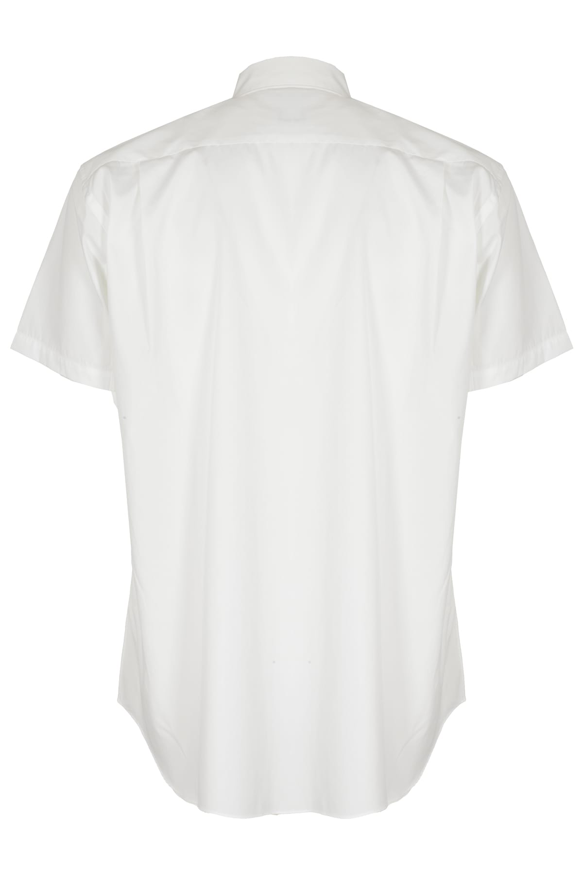 Shop Comme Des Garçons Shirt Mens Shirt Woven In White X Print