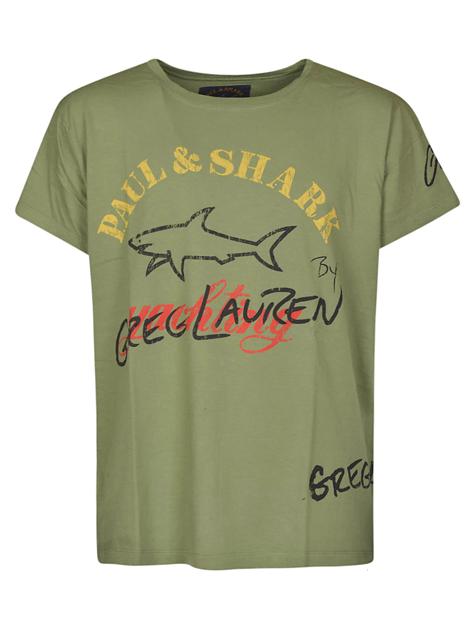 PAUL & SHARK PRINTED T-SHIRT,11217132