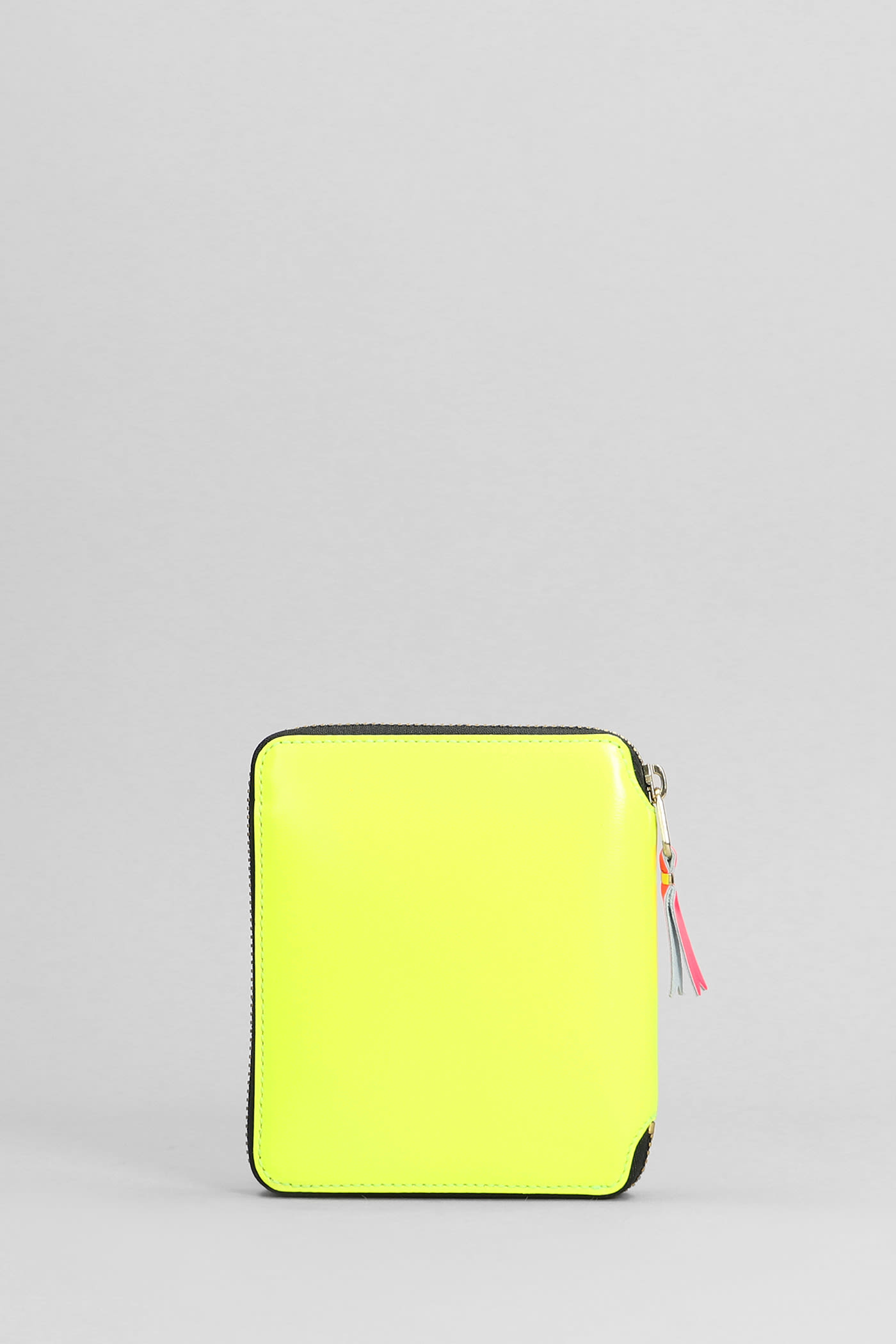 COMME DES GARÇONS WALLET IN YELLOW LEATHER