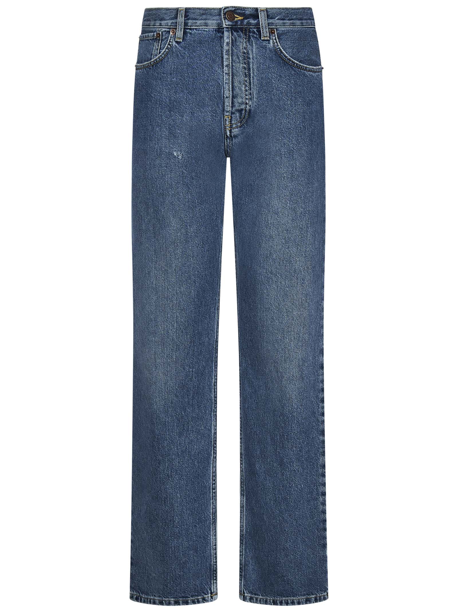 Shop Moschino Jeans In Blue