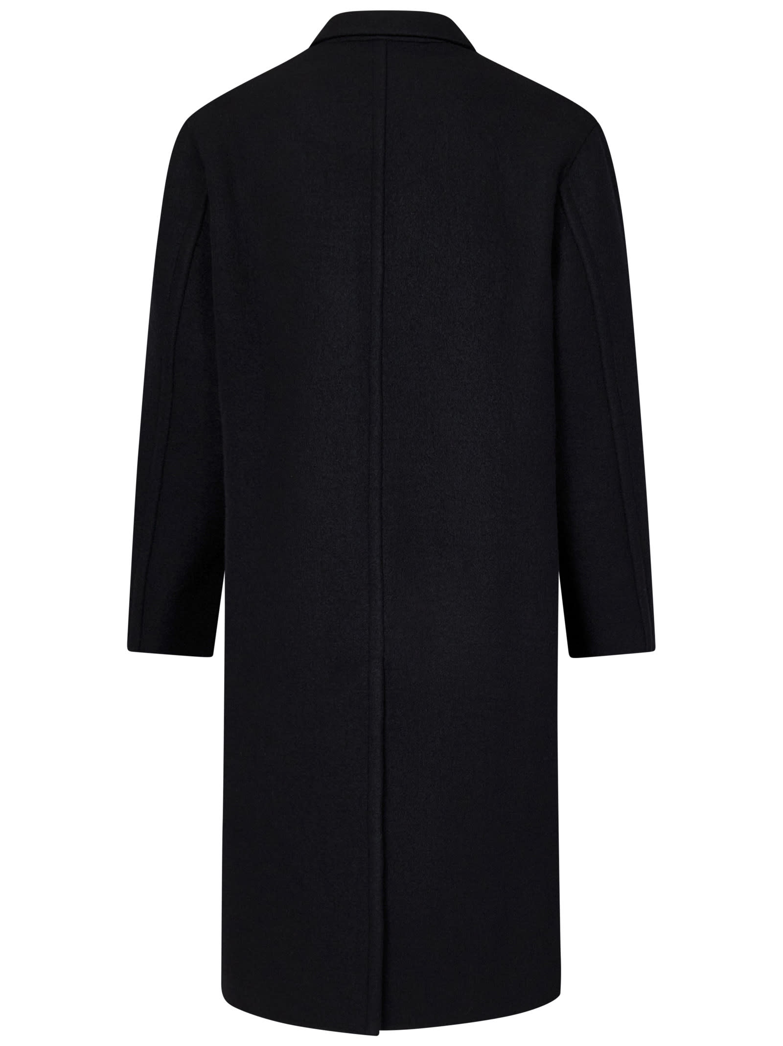 Shop Jil Sander Coat In Black