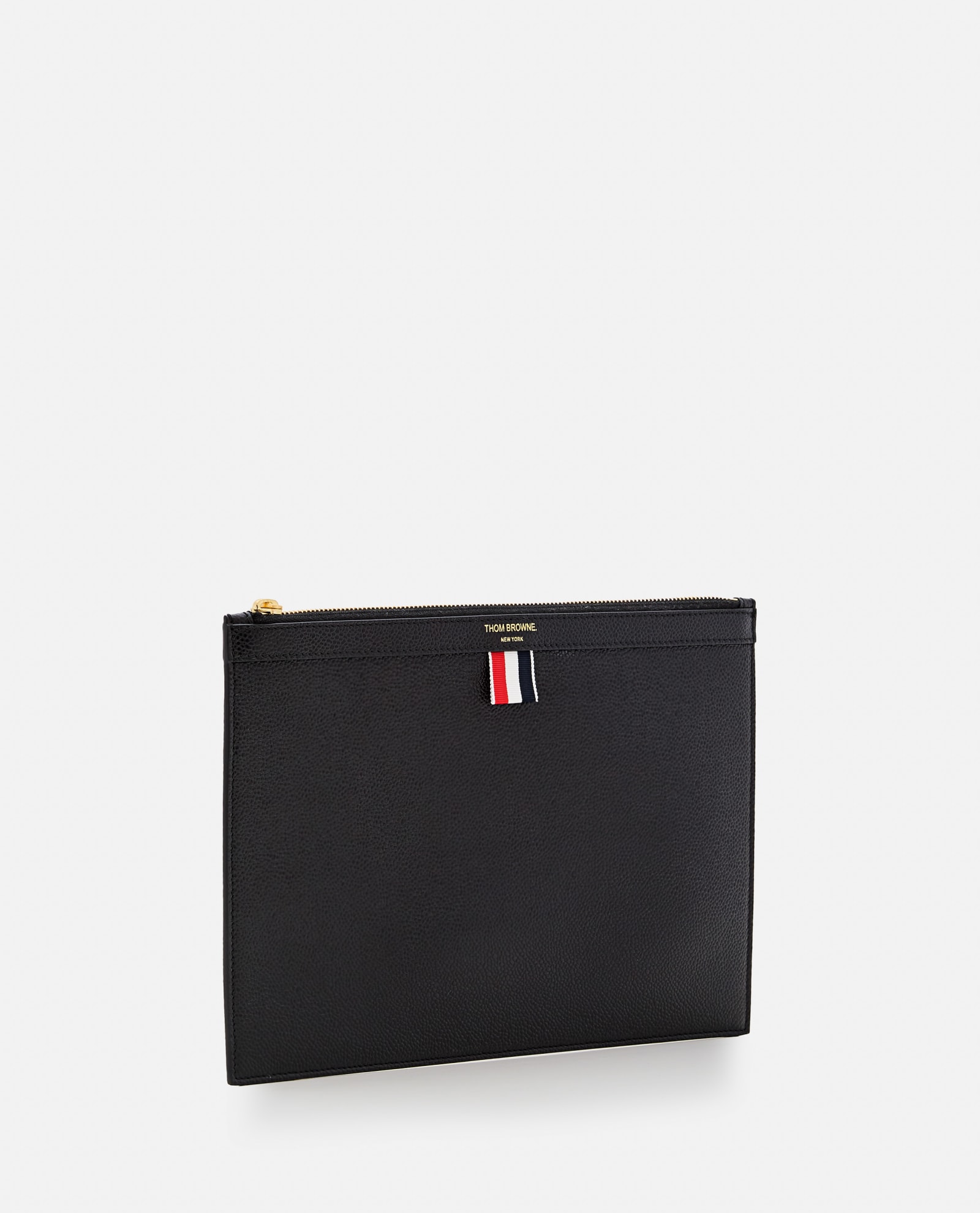 Shop Thom Browne Small Document Holder In Black