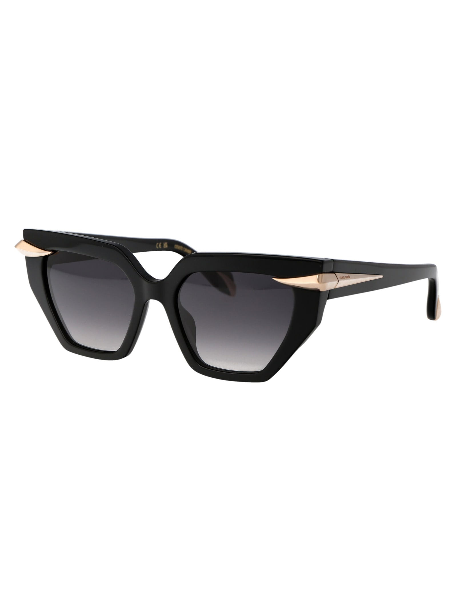 Roberto Cavalli Src001m Sunglasses In Black