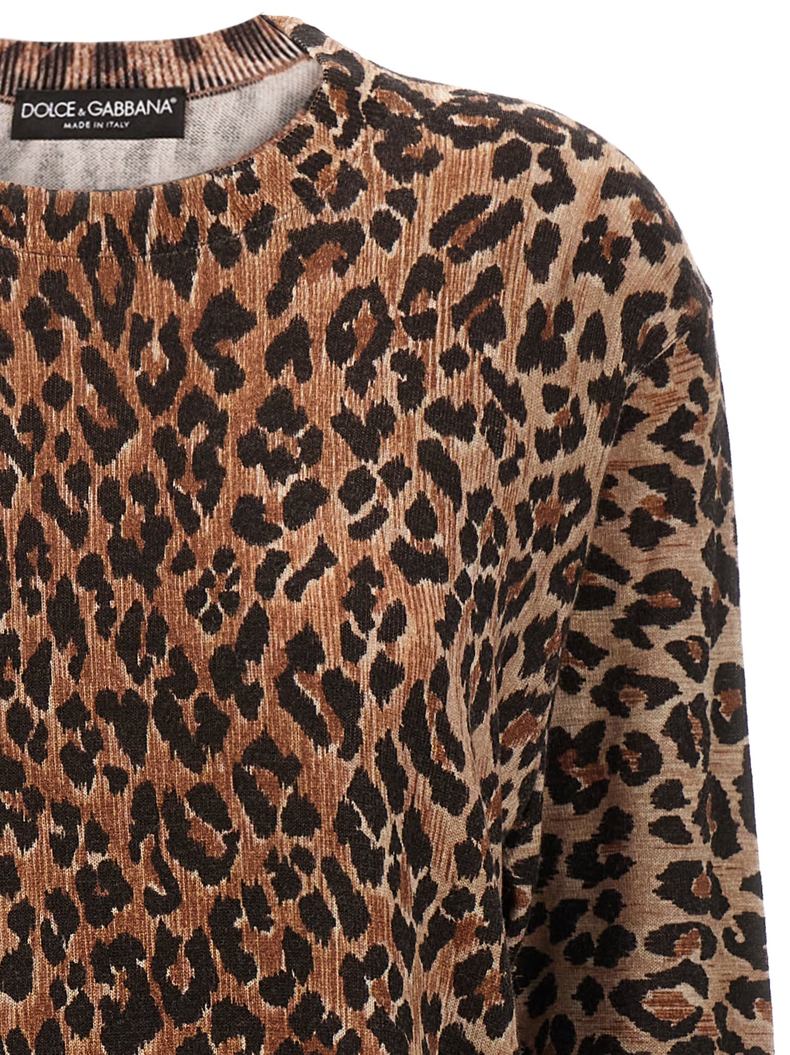 Shop Dolce & Gabbana Re-edition Sweater In Multicolor