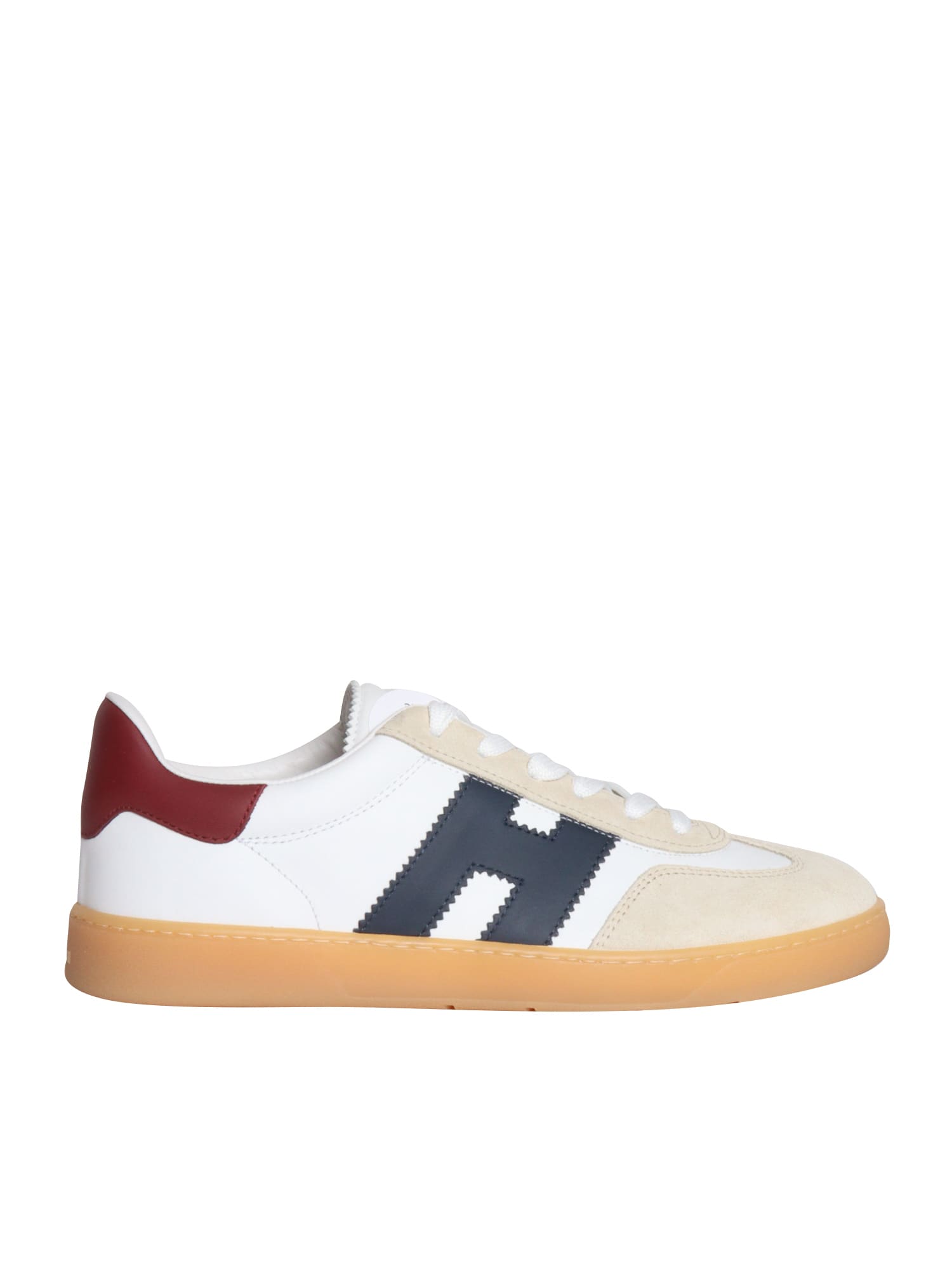 Shop Hogan White Cool Sneakers In Multicolor