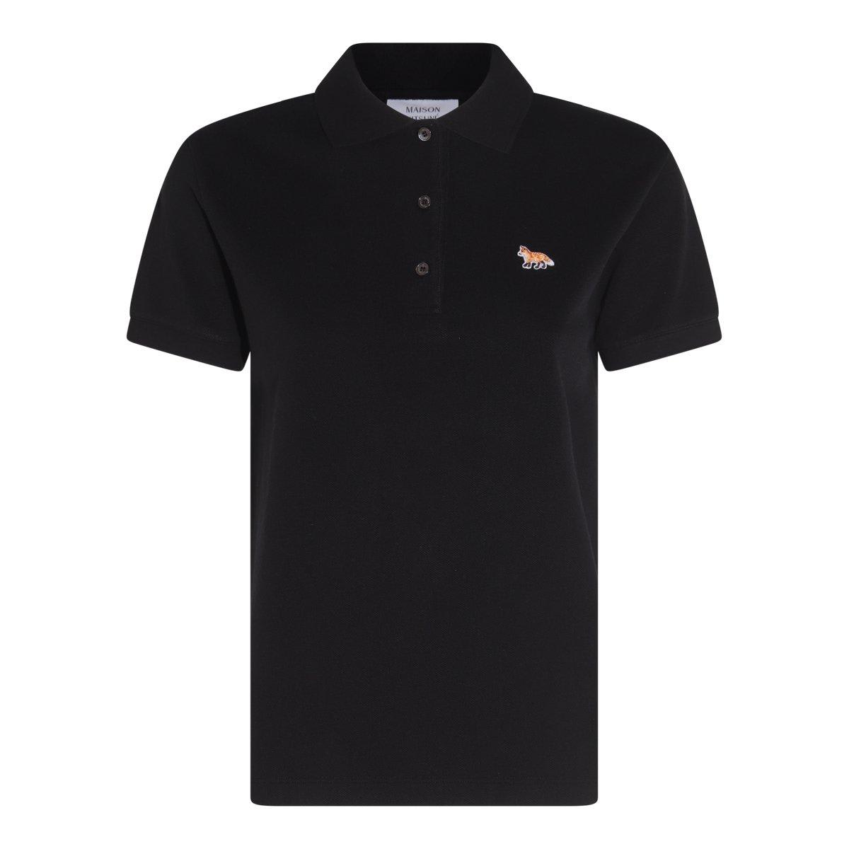 MAISON KITSUNÉ BABY FOX PATCH POLO SHIRT