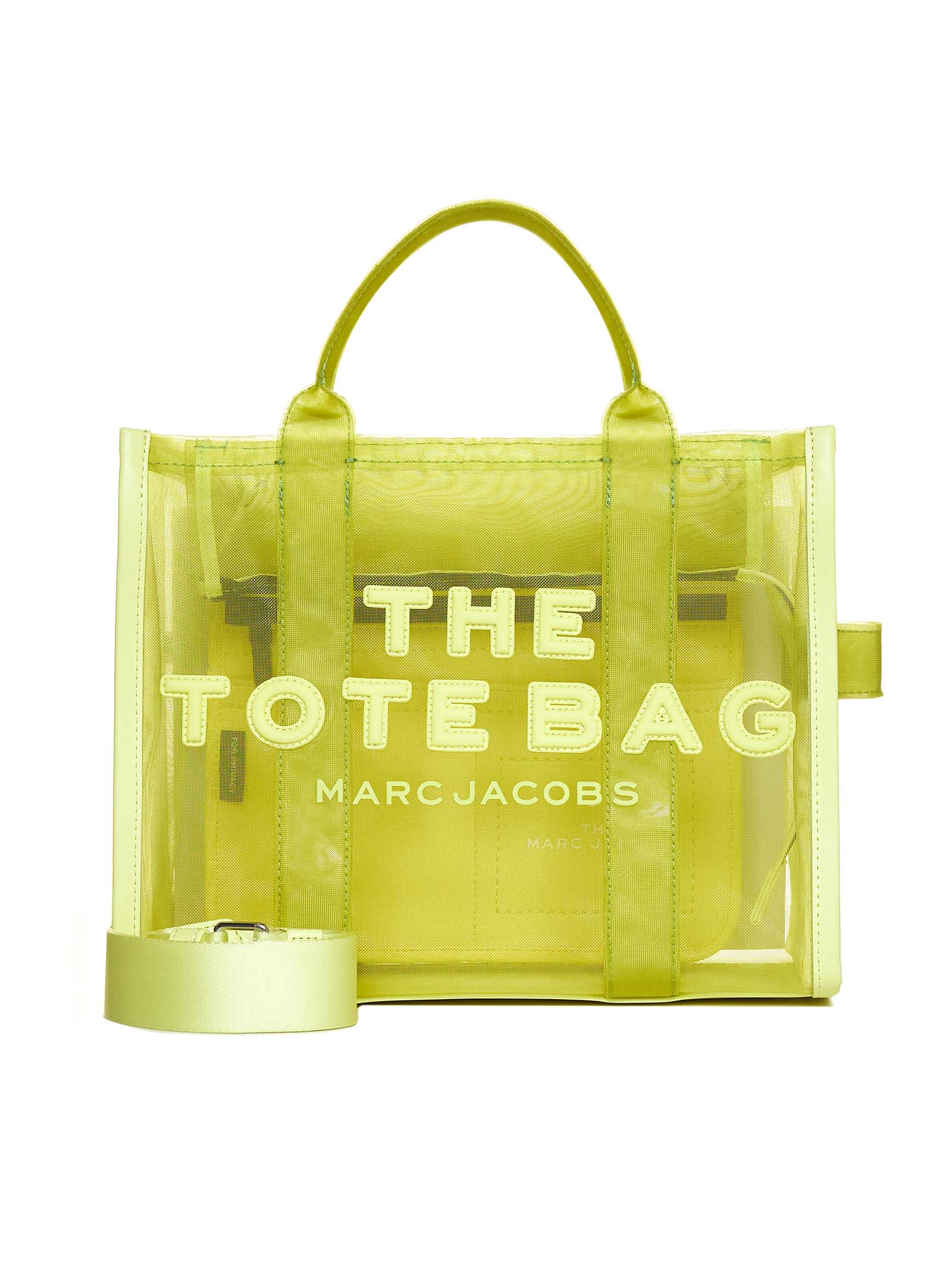 Marc Jacobs Tote In Bright Green