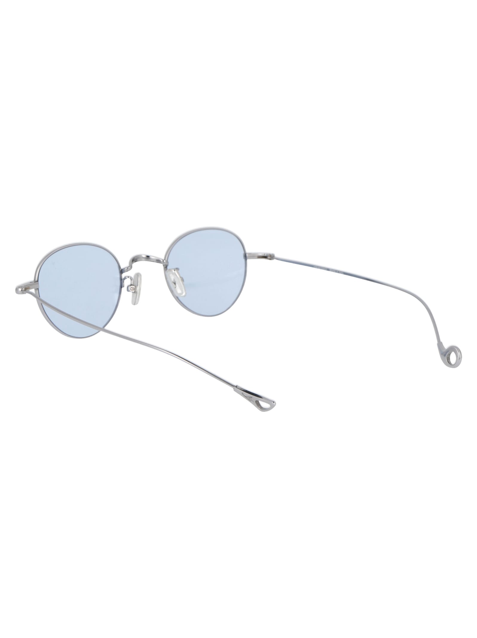 Shop Eyepetizer Clint Sunglasses In C.1-2 Silver