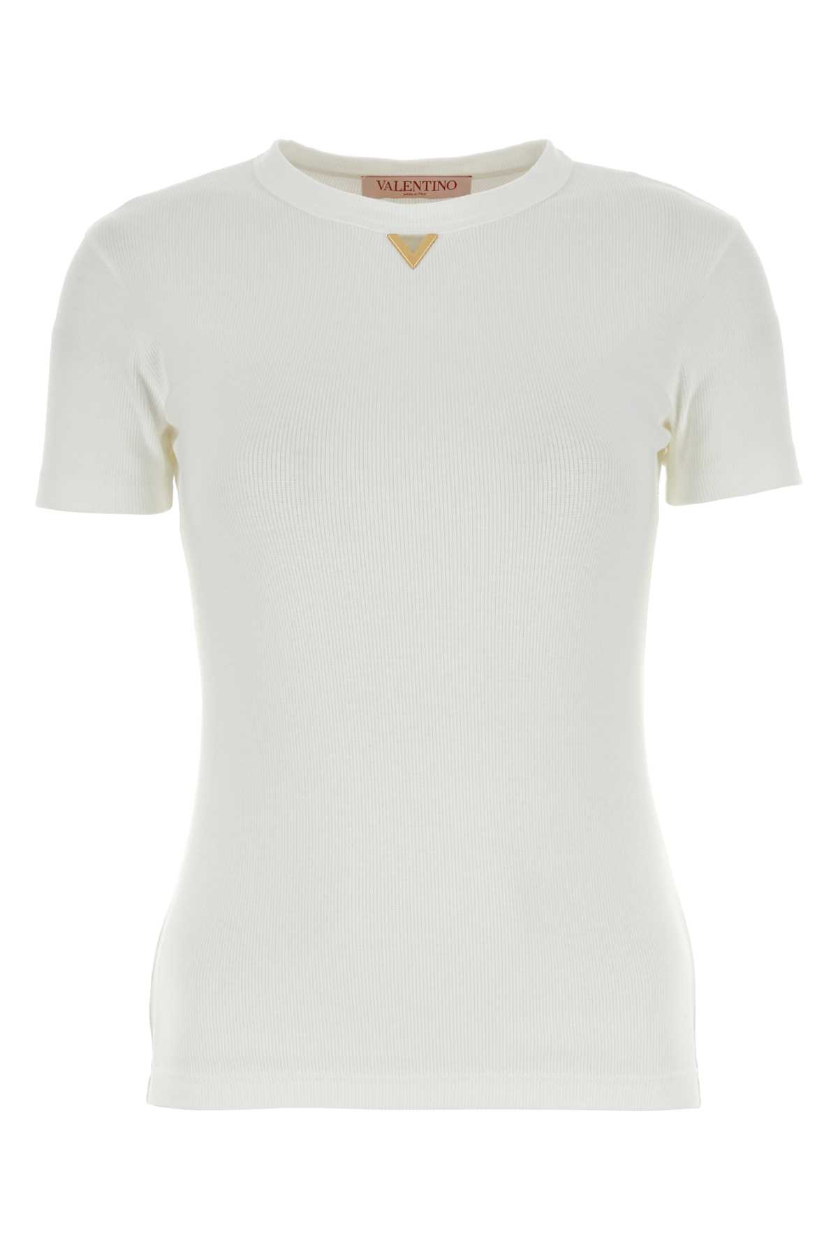 White Cotton T-shirt