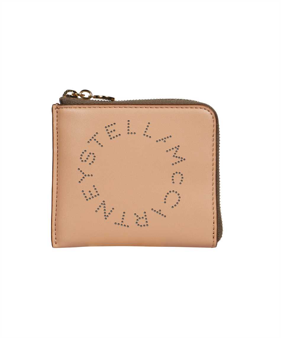 Shop Stella Mccartney Stella Logo Small Wallet In Pink