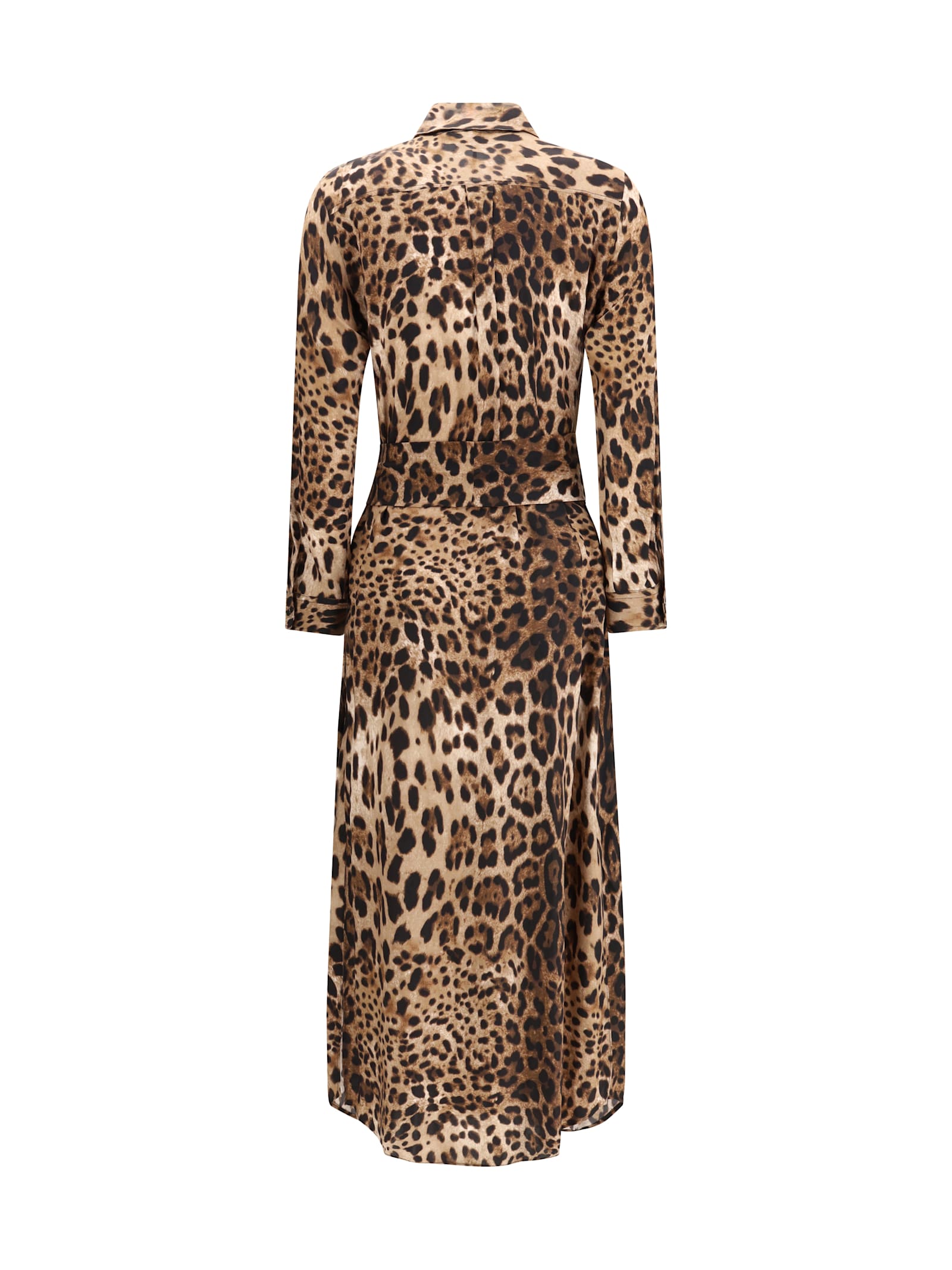 Ella Multicolor Silk Casual Dress In Multi