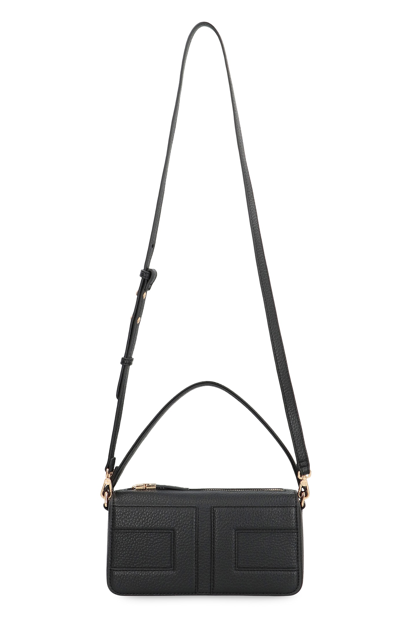 Elisabetta Franchi Borsa Tote Piccola Con Logo In Rilievo Nera In Black