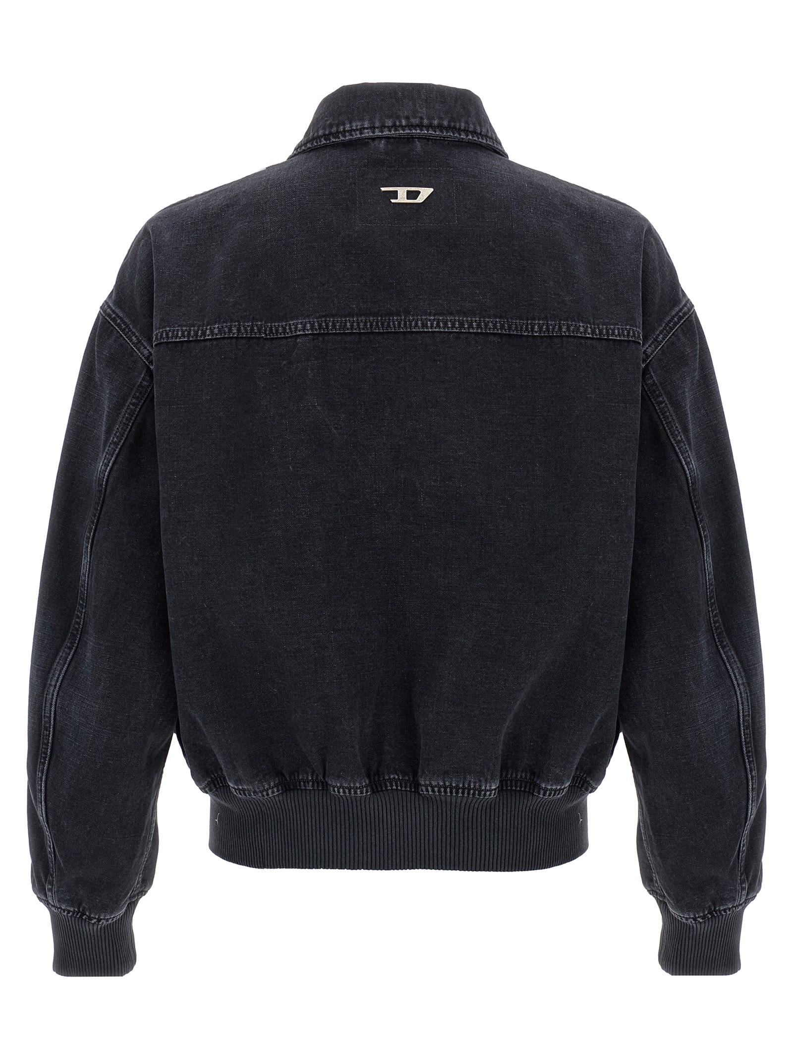 Diesel Jacket In Batavia-weave Denim