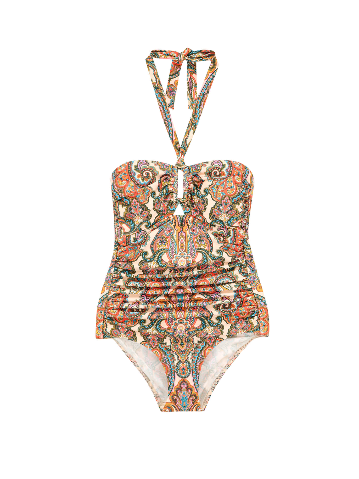 Shop Zimmermann Swimsuit In Multicolour