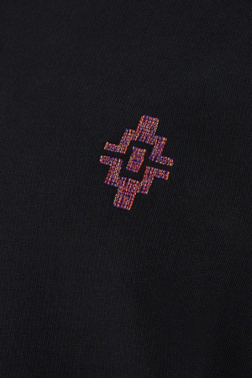 Shop Marcelo Burlon County Of Milan Graffiti Cross Sweatshirt In Black