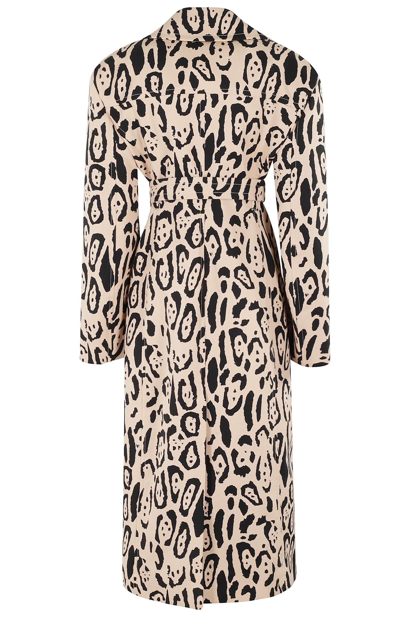 Sportmax Grembo Trench In Beige Oro