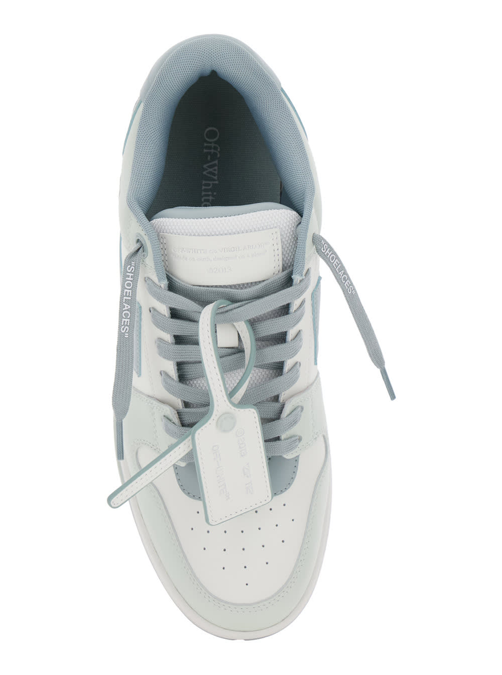 Shop Off-white Out Of Office Calf Leather In Green