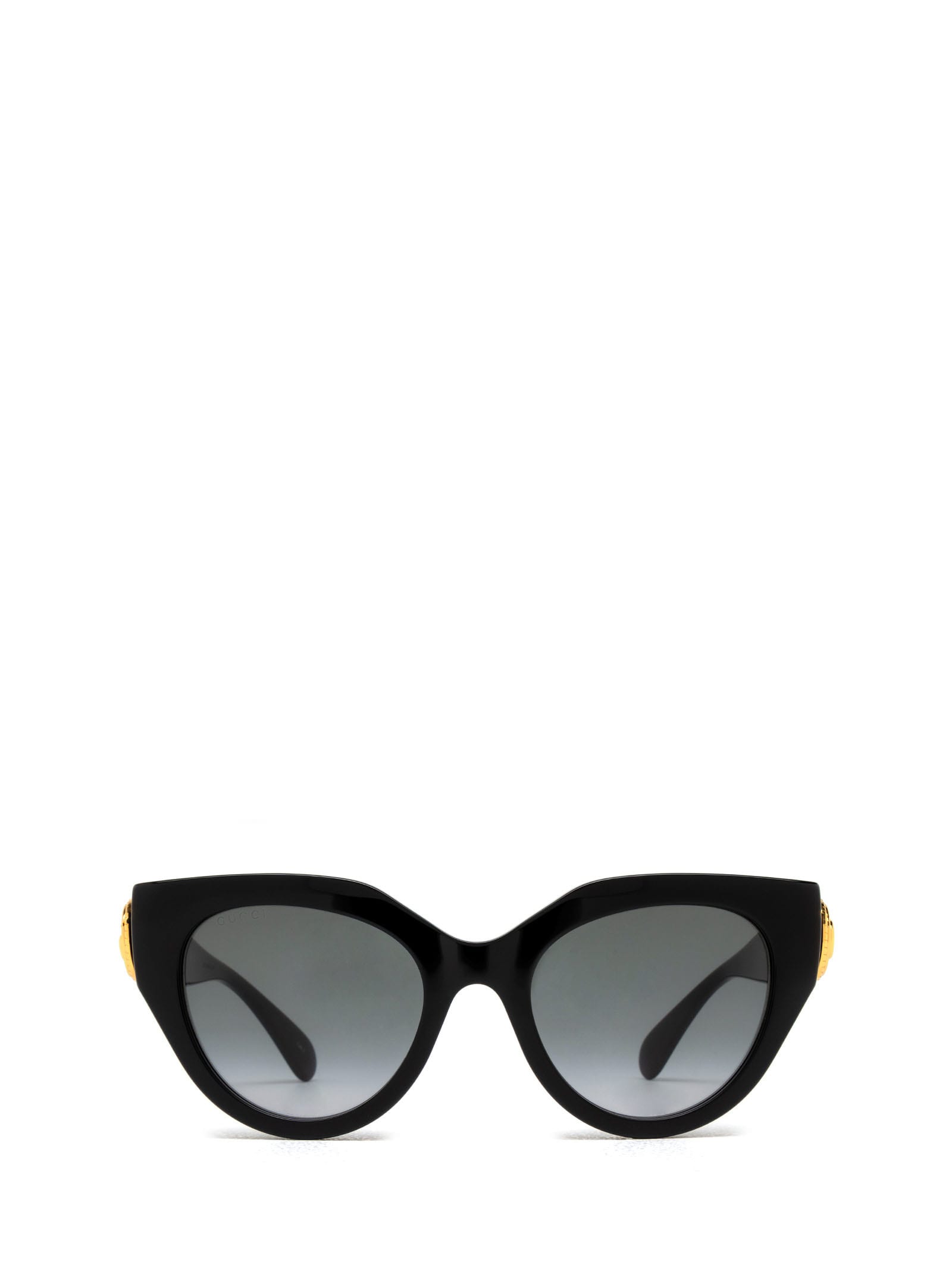Shop Gucci Gg1408s Black Sunglasses