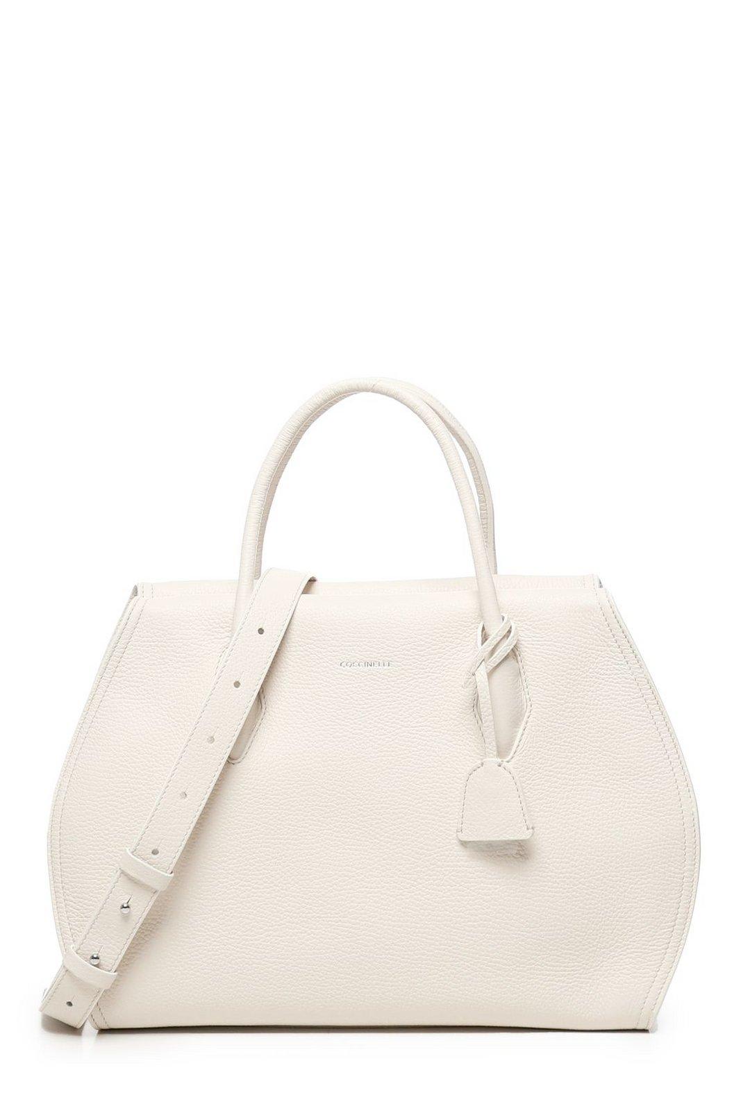 Coccinelle Lord Logo Printed Large Tote Bag
