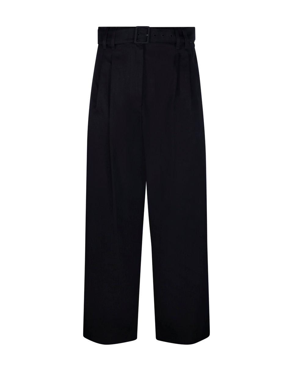 'S Max Mara Belted Straight Leg Pants