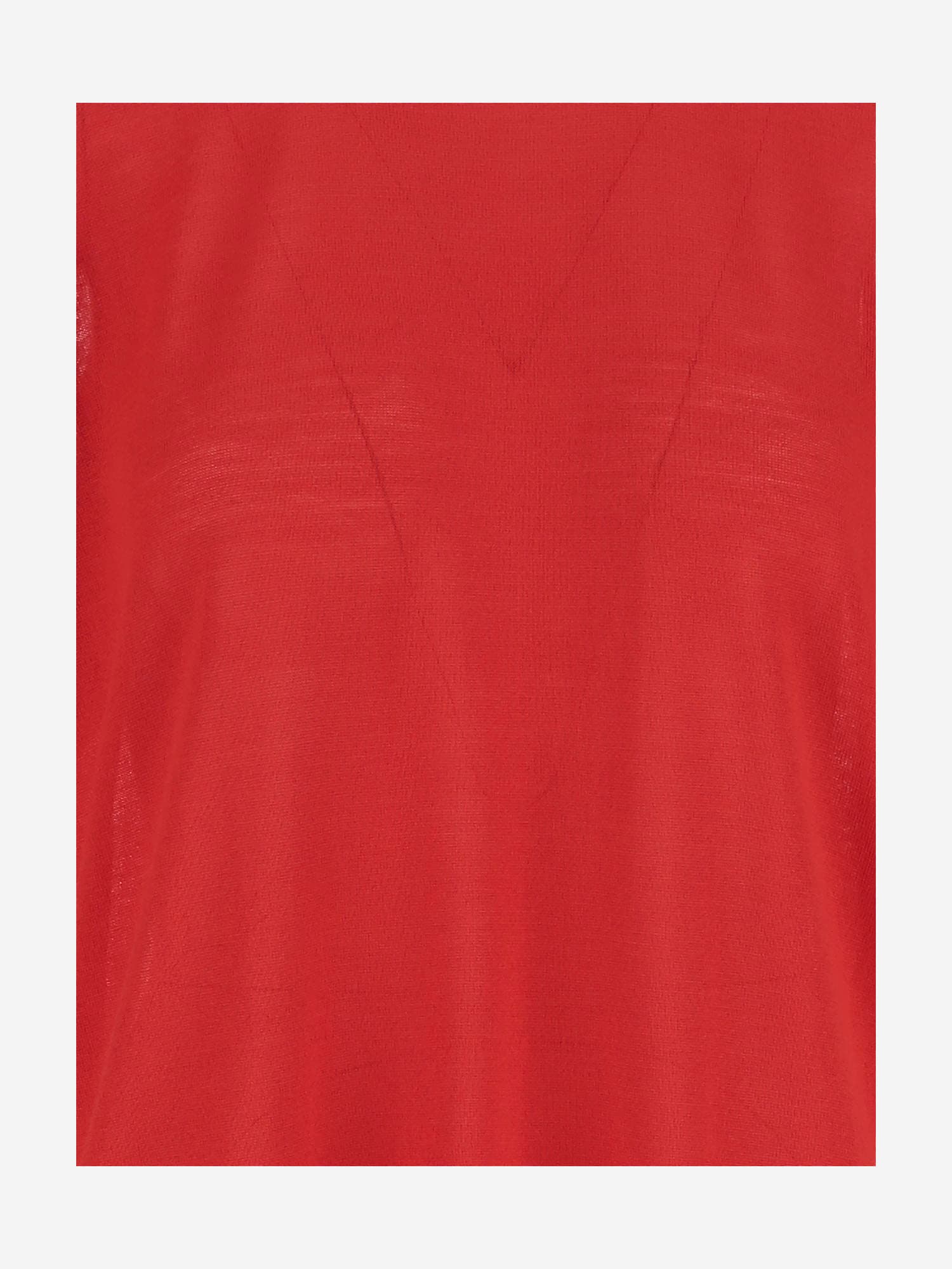 Armarium Short-sleeve Merino-wool Sweater In Red