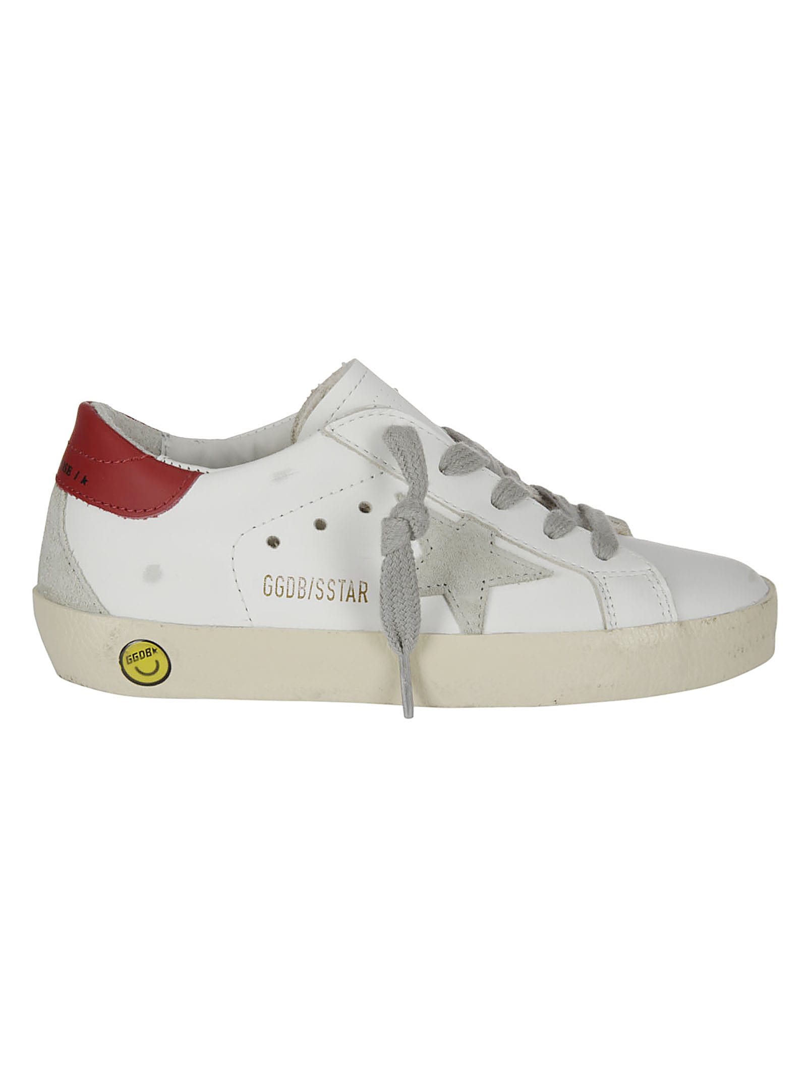 Golden Goose Super-star Leather Upper And Heel Suede Star An