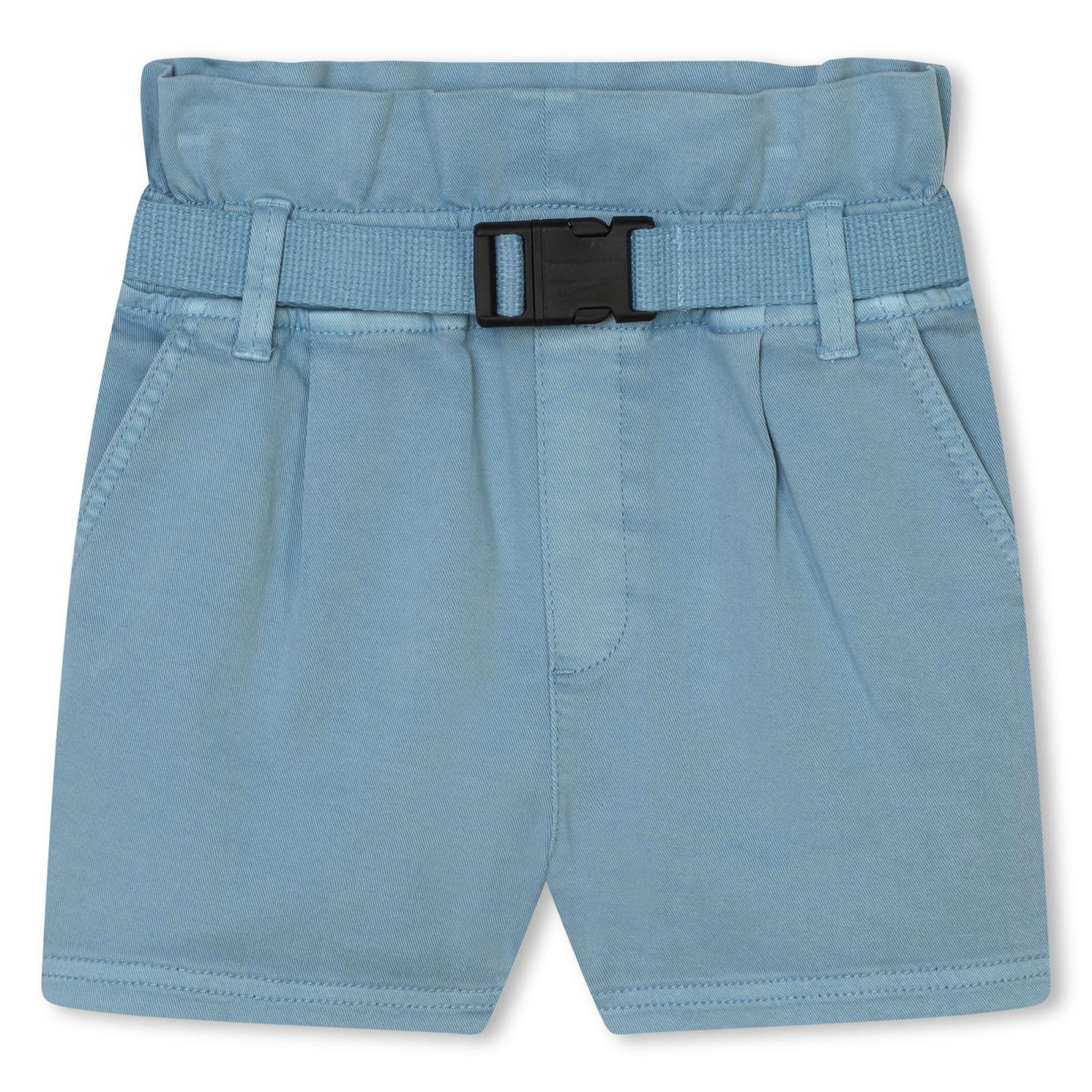 Dkny Kids' Shorts Con Cintura In Azzurra