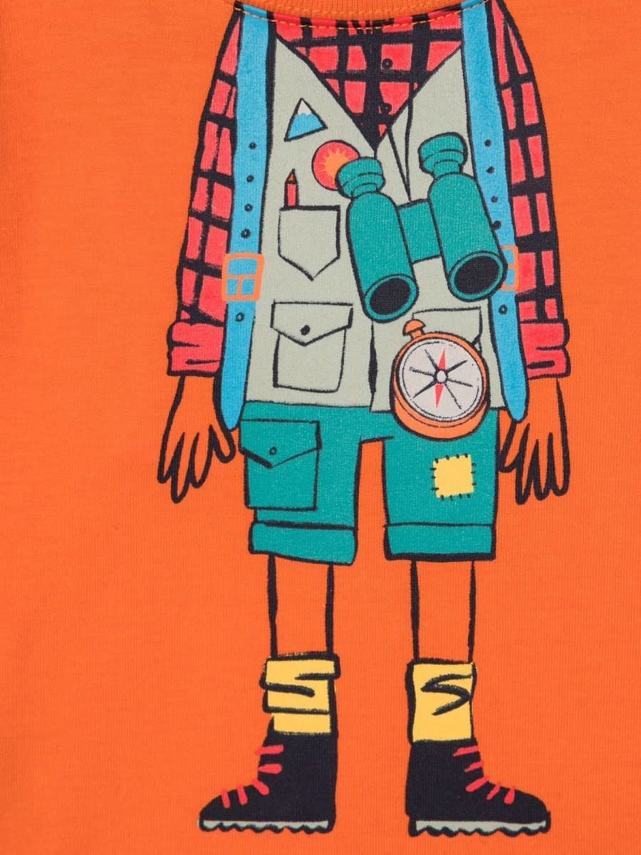 Paul Smith Tee Shirt In Orange